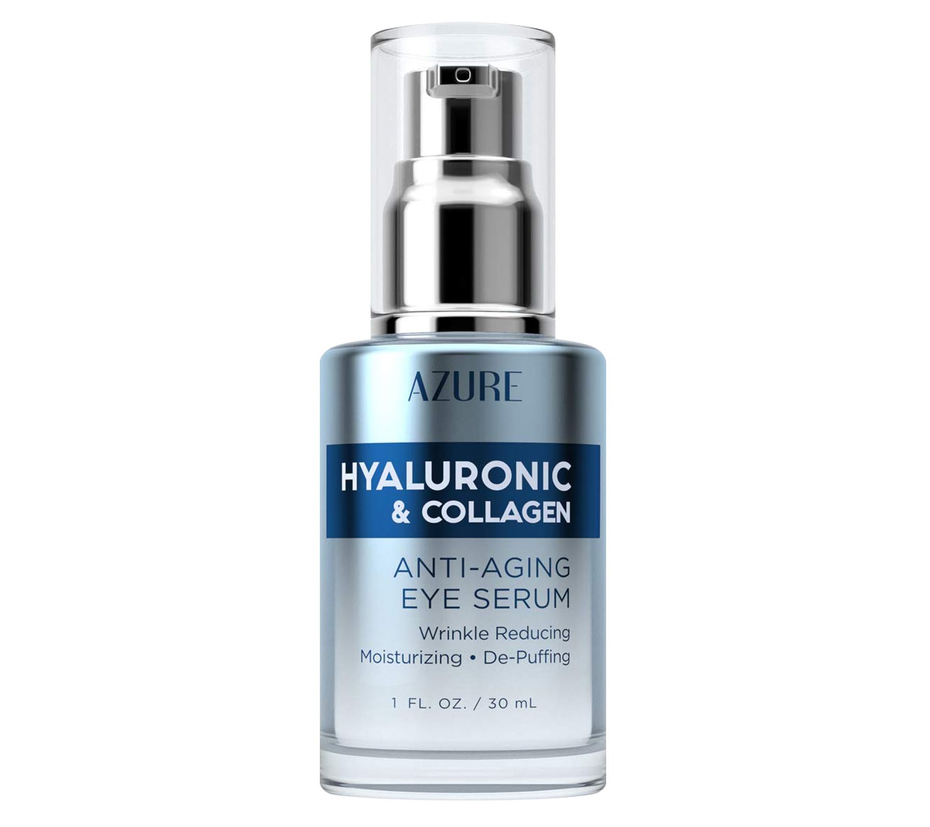 azure hyaluronic and collagen eye serum