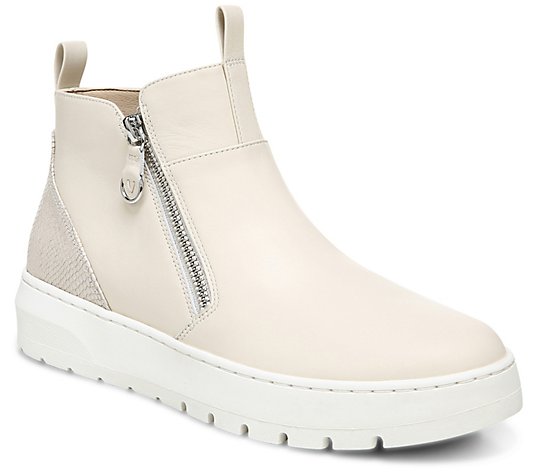 Vionic Leather Sneaker Boots -Brinkely