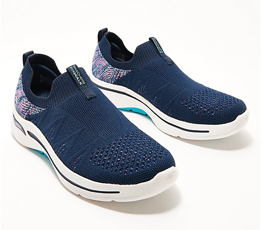 Skechers GOwalk Arch Fit Washable Slip-Ons - Fun Times