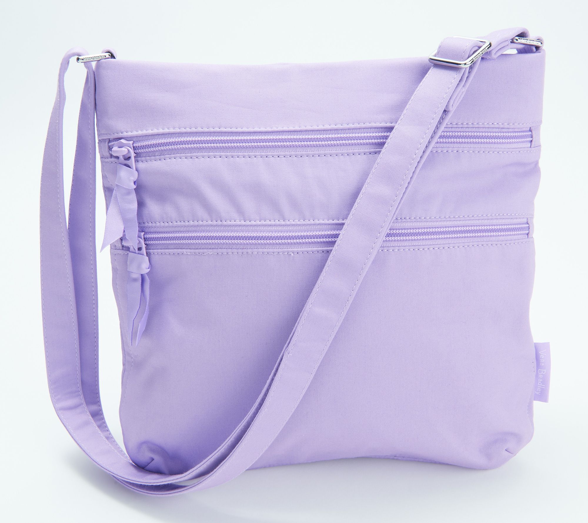 Dooney & Bourke Handbag, Nylon North South Triple Zip Crossbody - Black:  Handbags