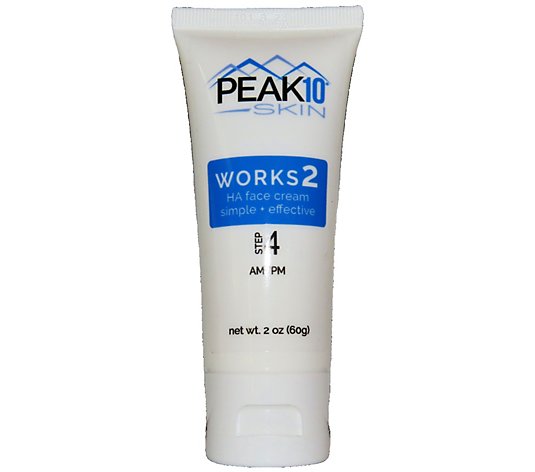 PEAK 10 SKIN WORKS2 HA Face Cream Simple + Effective