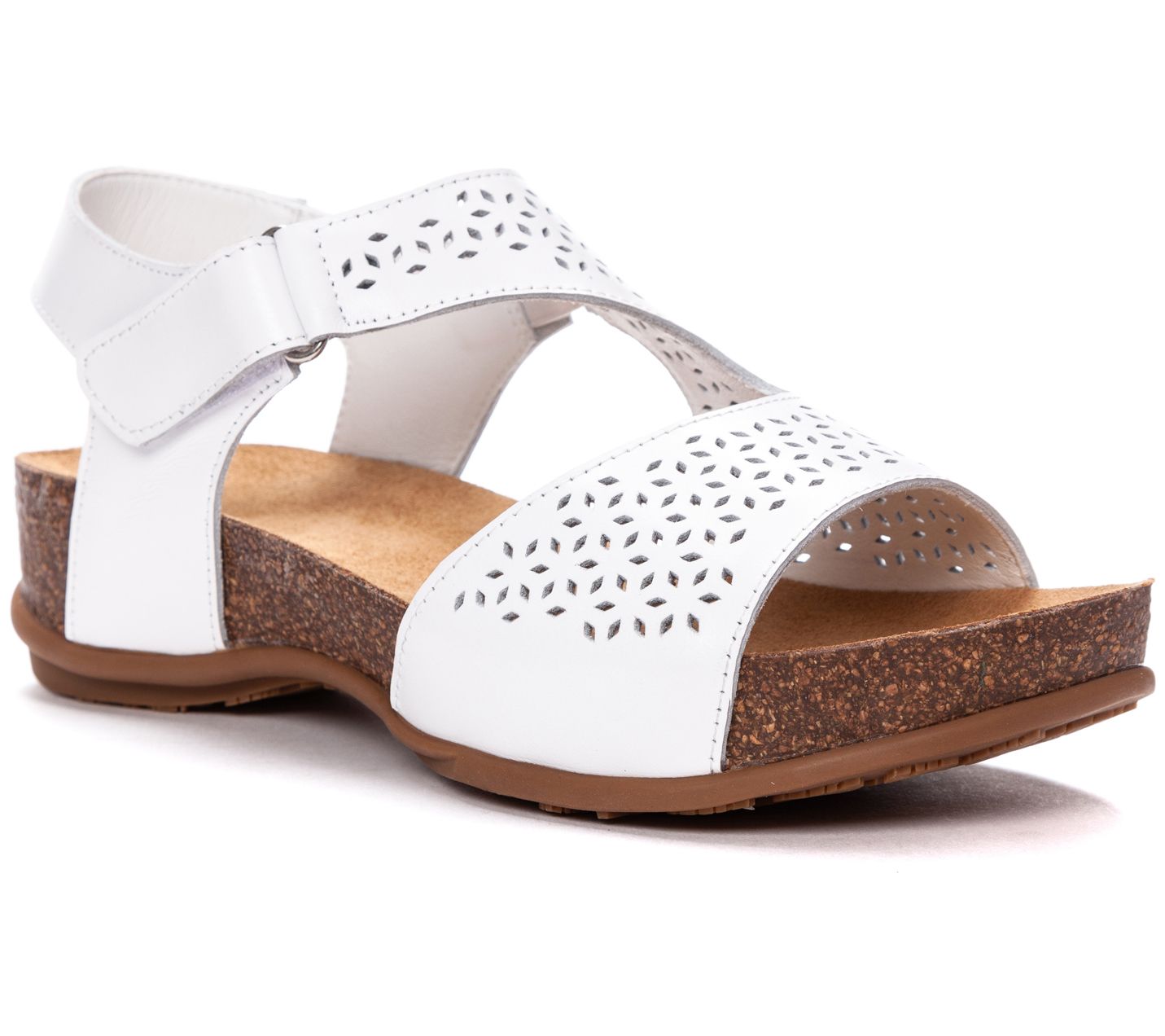 Propet Women's Leather Adjustable Sandals - Phoebe