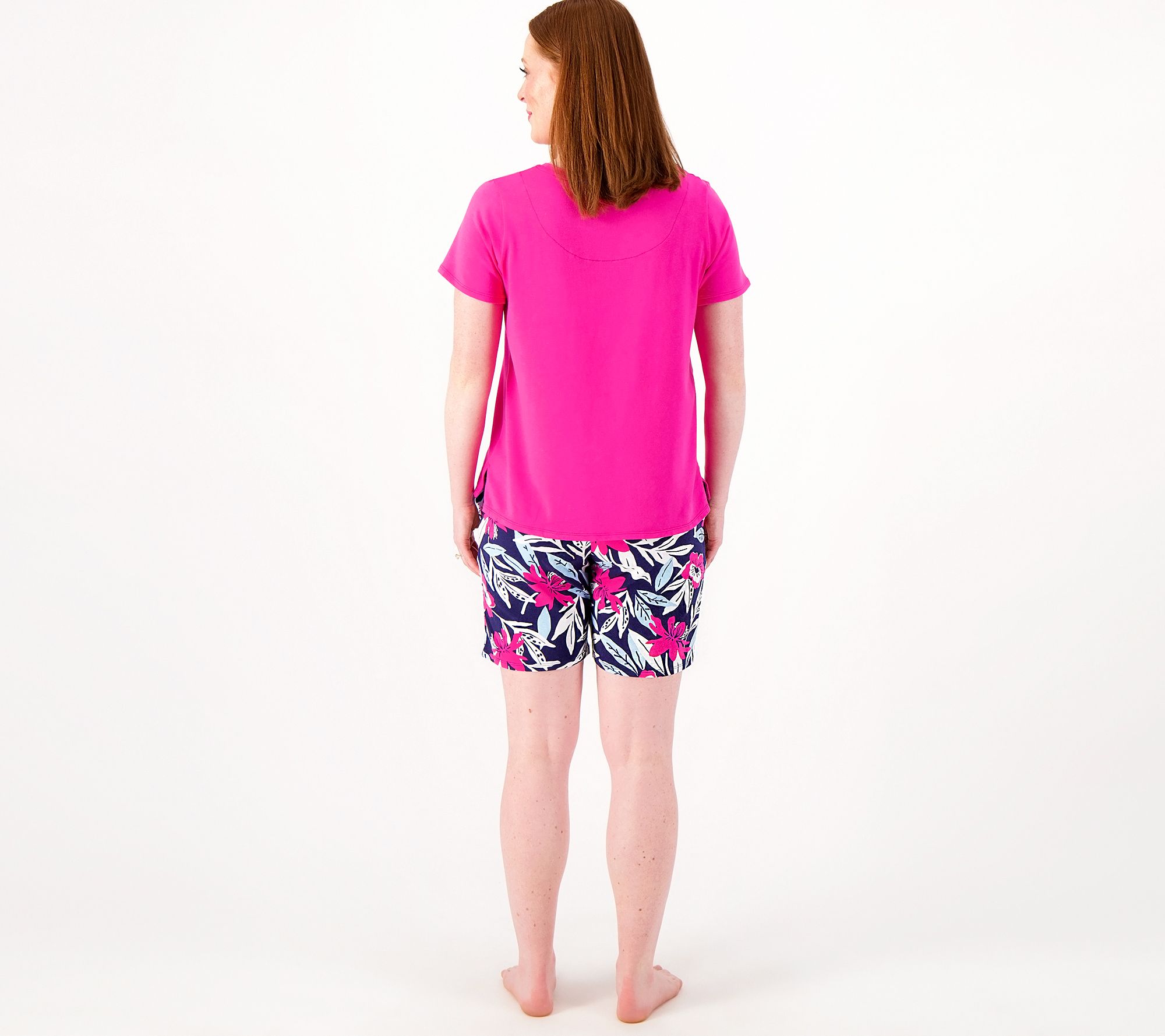 Cuddl duds short sleeve pajama 2024 set