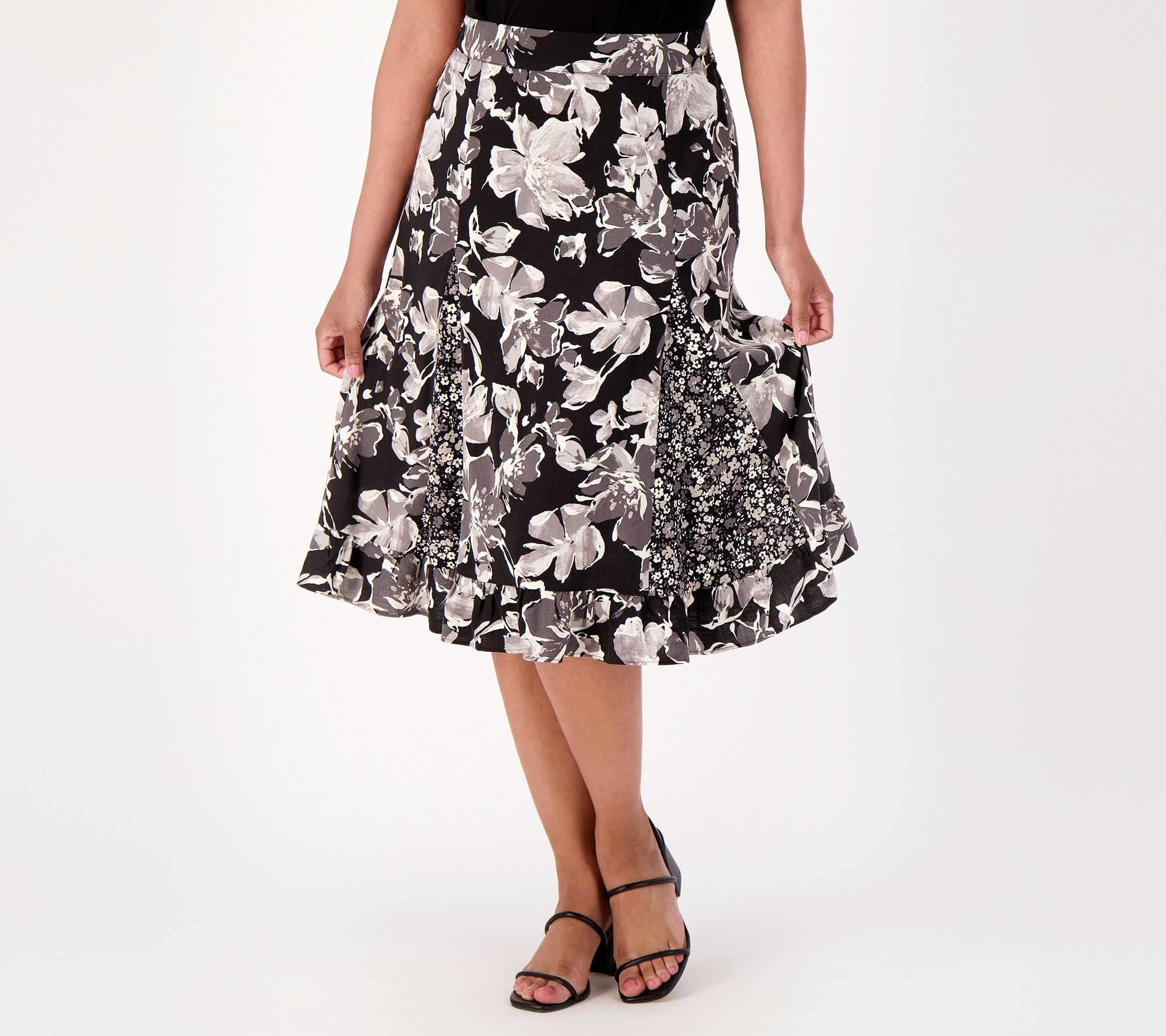 Petite midi outlet skirt qvc