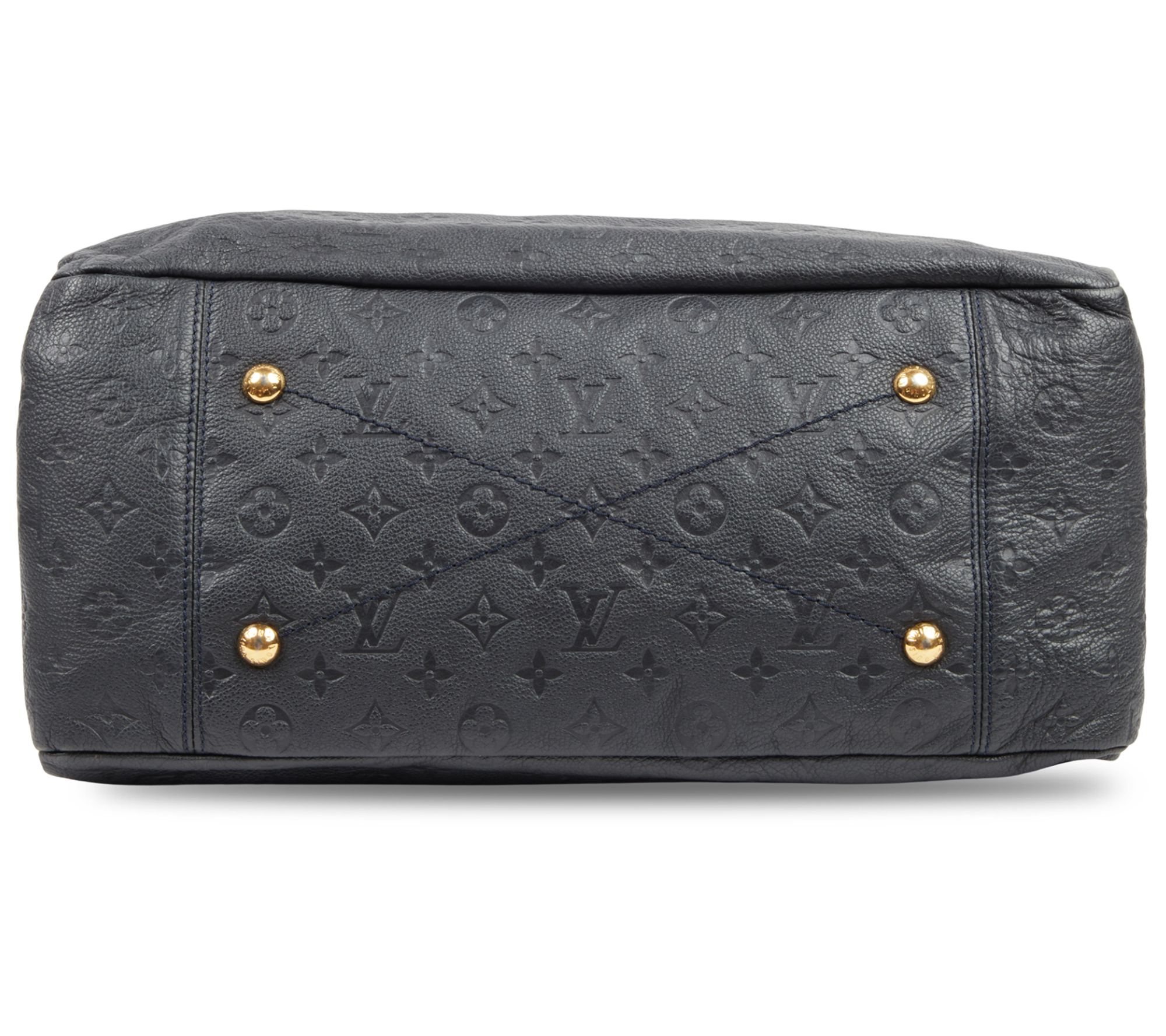 fashion Louis Vuitton Artsy MM Black Calf Leather Hobo Bag
