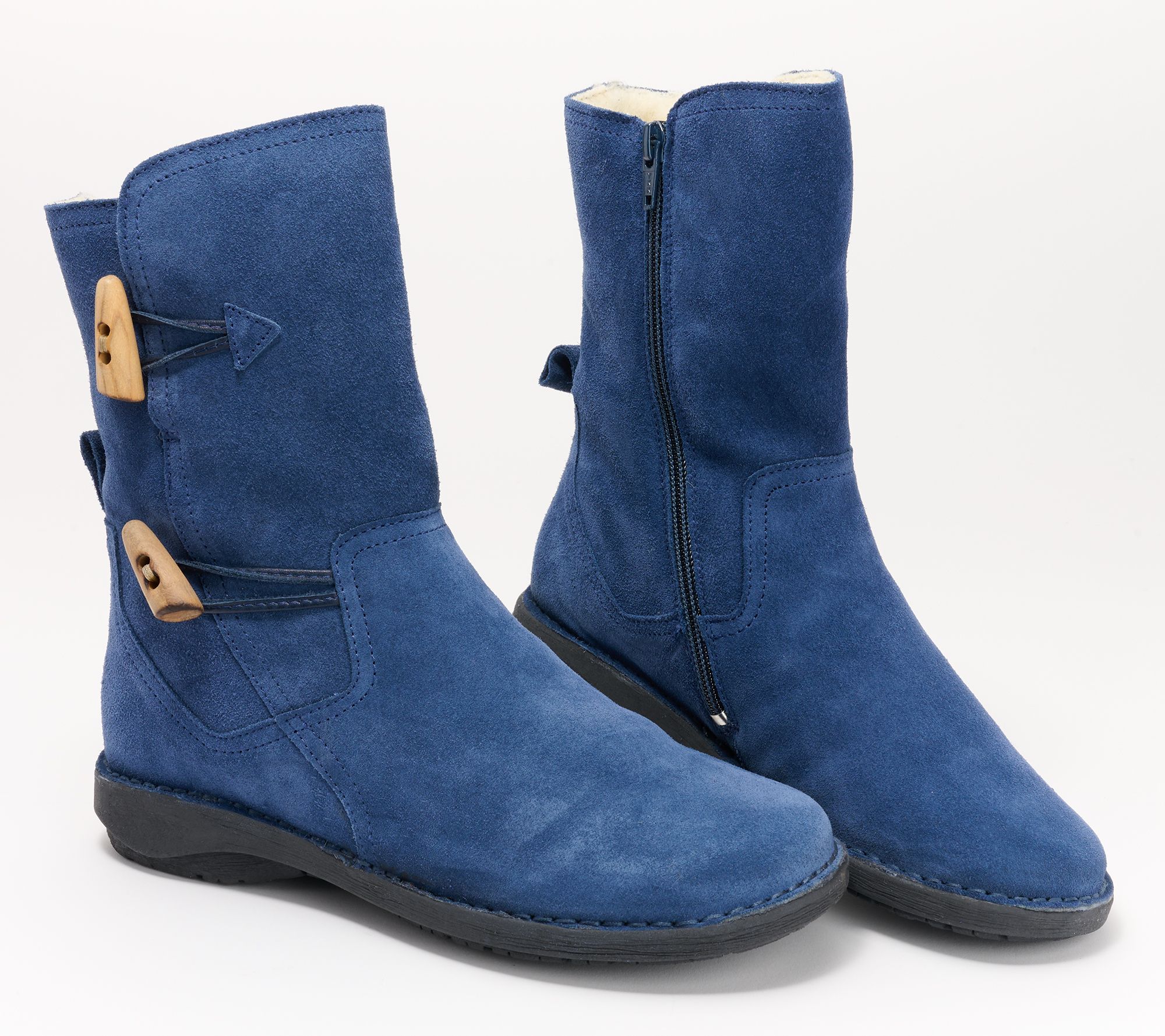 Qvc 2024 navy boots