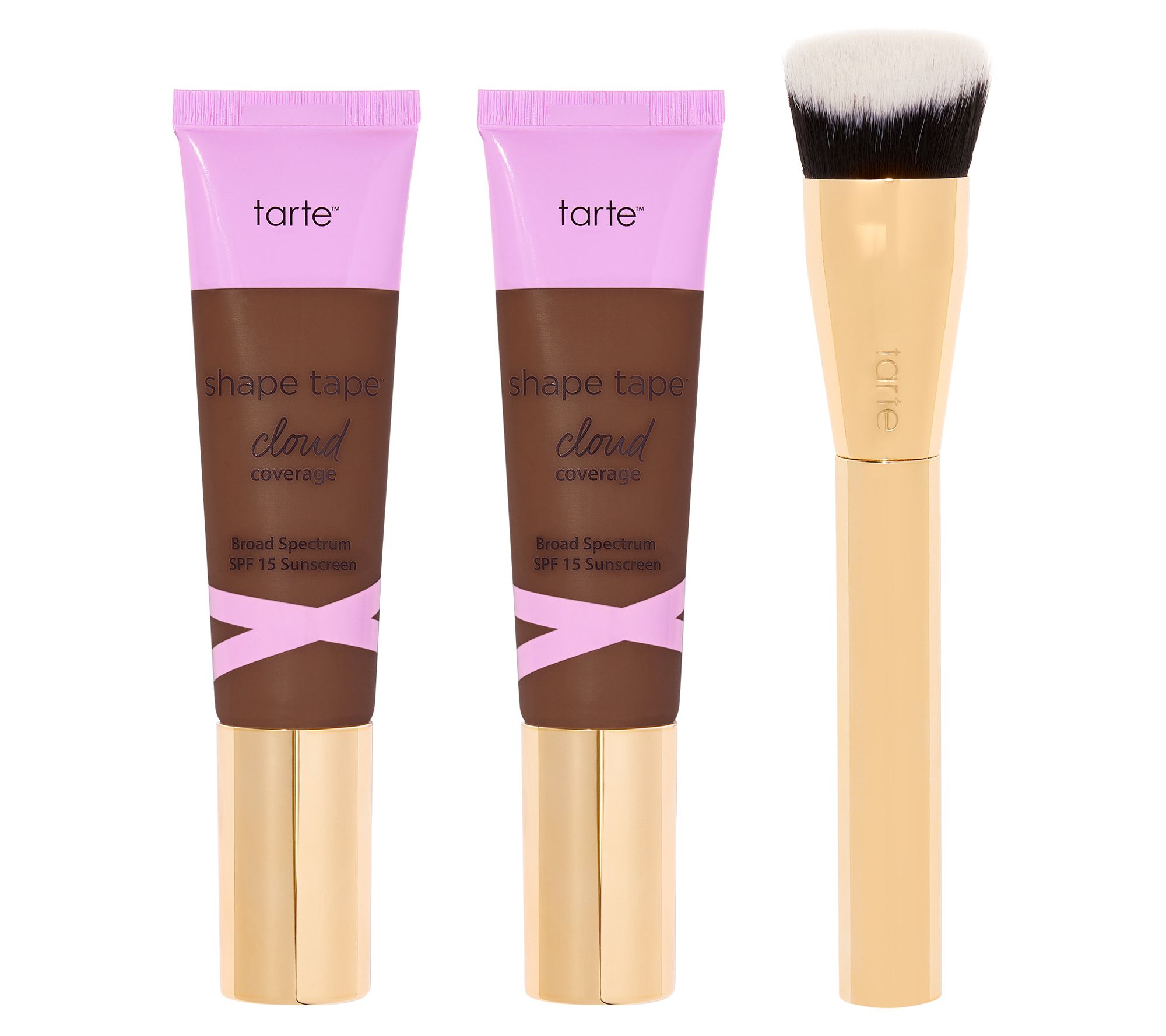 tarte Shape Tape Cloud Cream SPF15 Duo w/ Brush