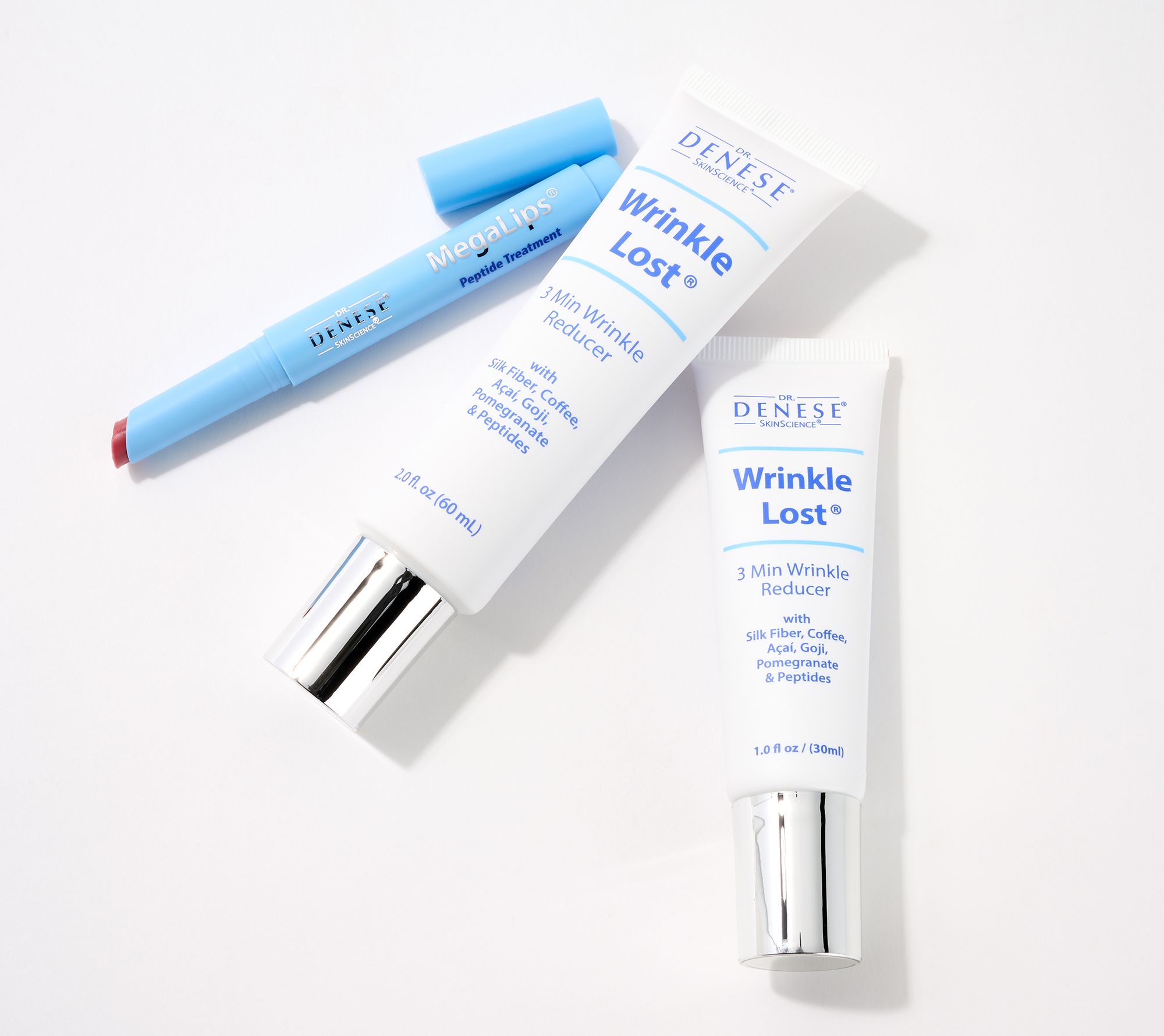 Dr. Denese Supersize Face Wrinkle Lost & 1-oz Travel w/MegaLips