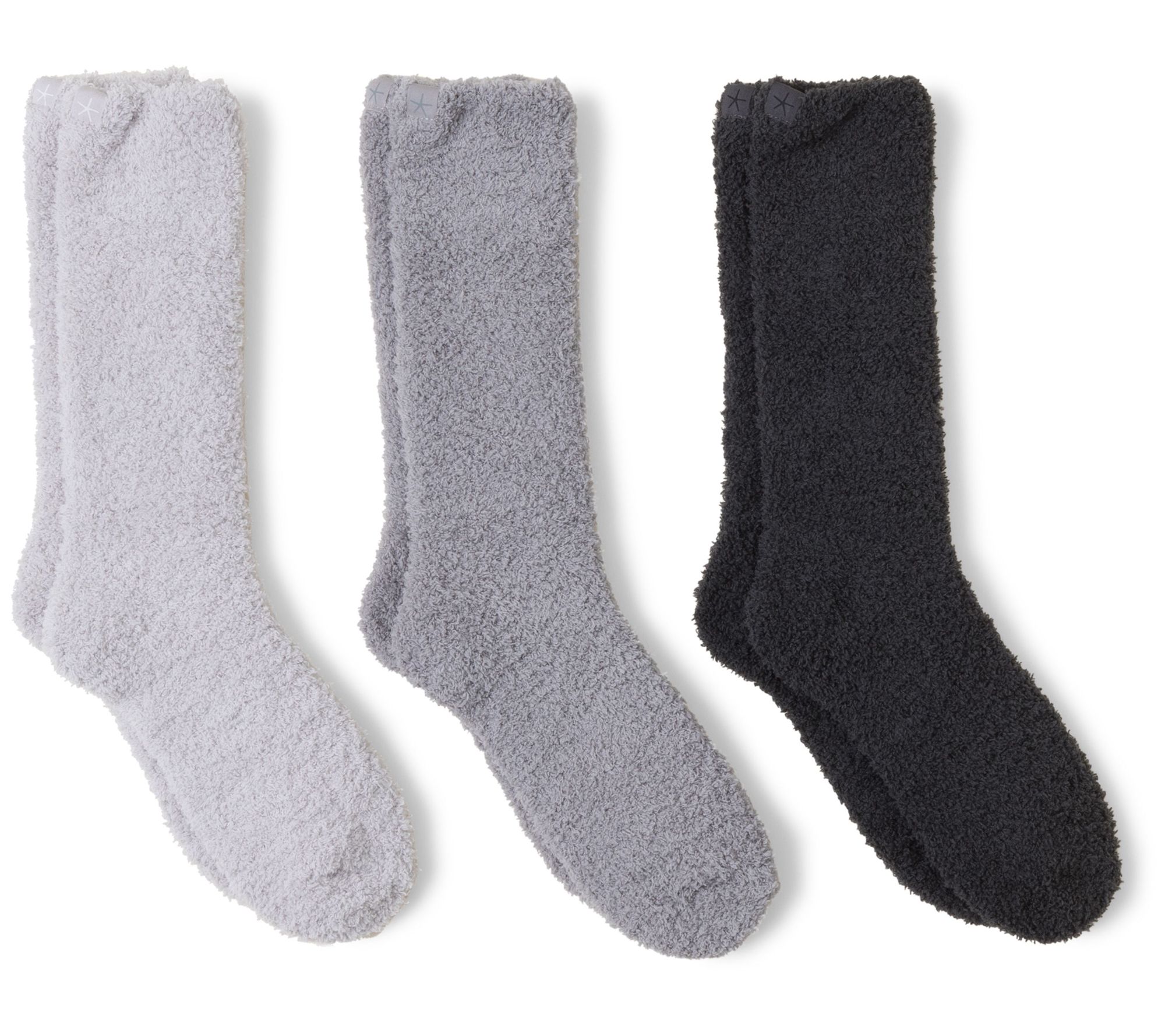 Barefoot Dreams CozyChic 3-Pair Sock Set