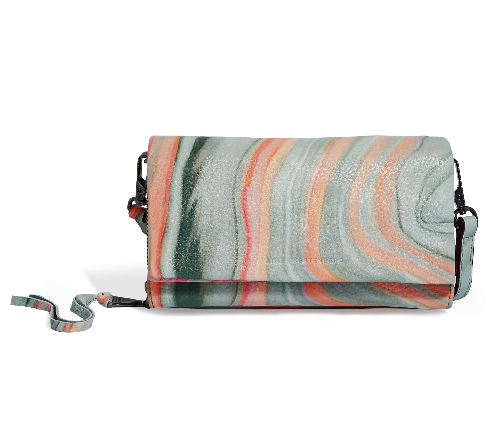 Aimee Kestenberg Leather Bali Wallet Crossbody