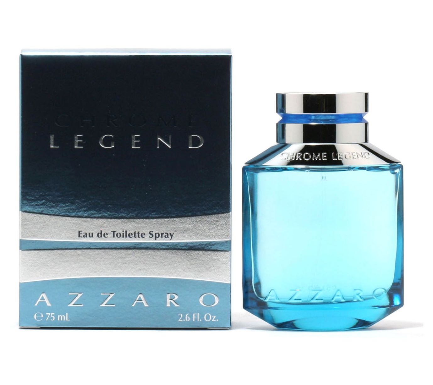 AZZARO Chrome Legend Men- Eau De Toilette Spray 2.5 Oz