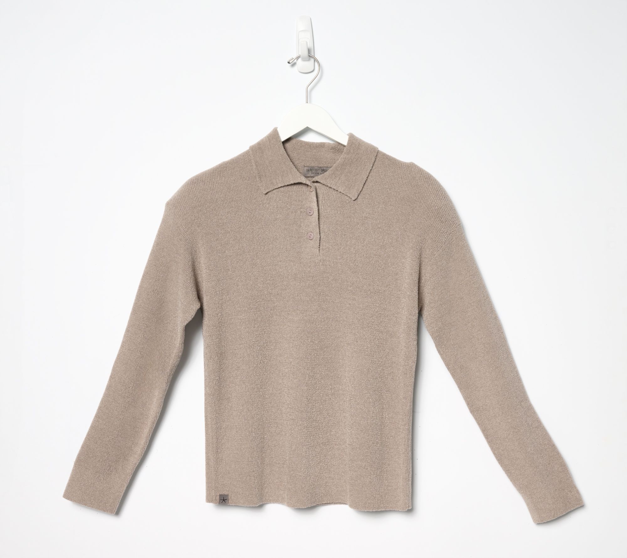 Barefoot Dreams CozyChic Ultra Lite Collared Rib Pullover