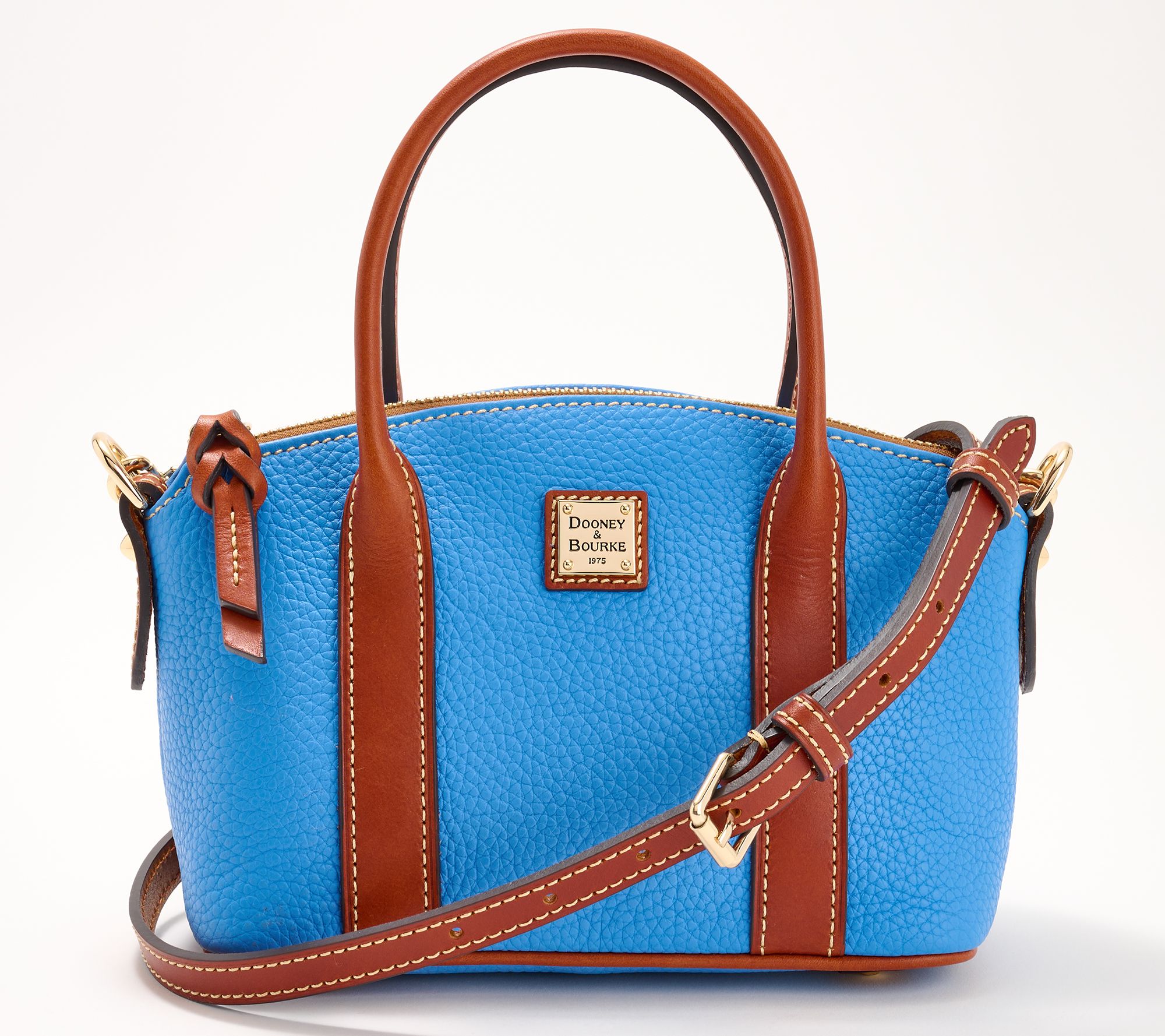 Dooney & Bourke Pebble Leather Small Madeline Satchel