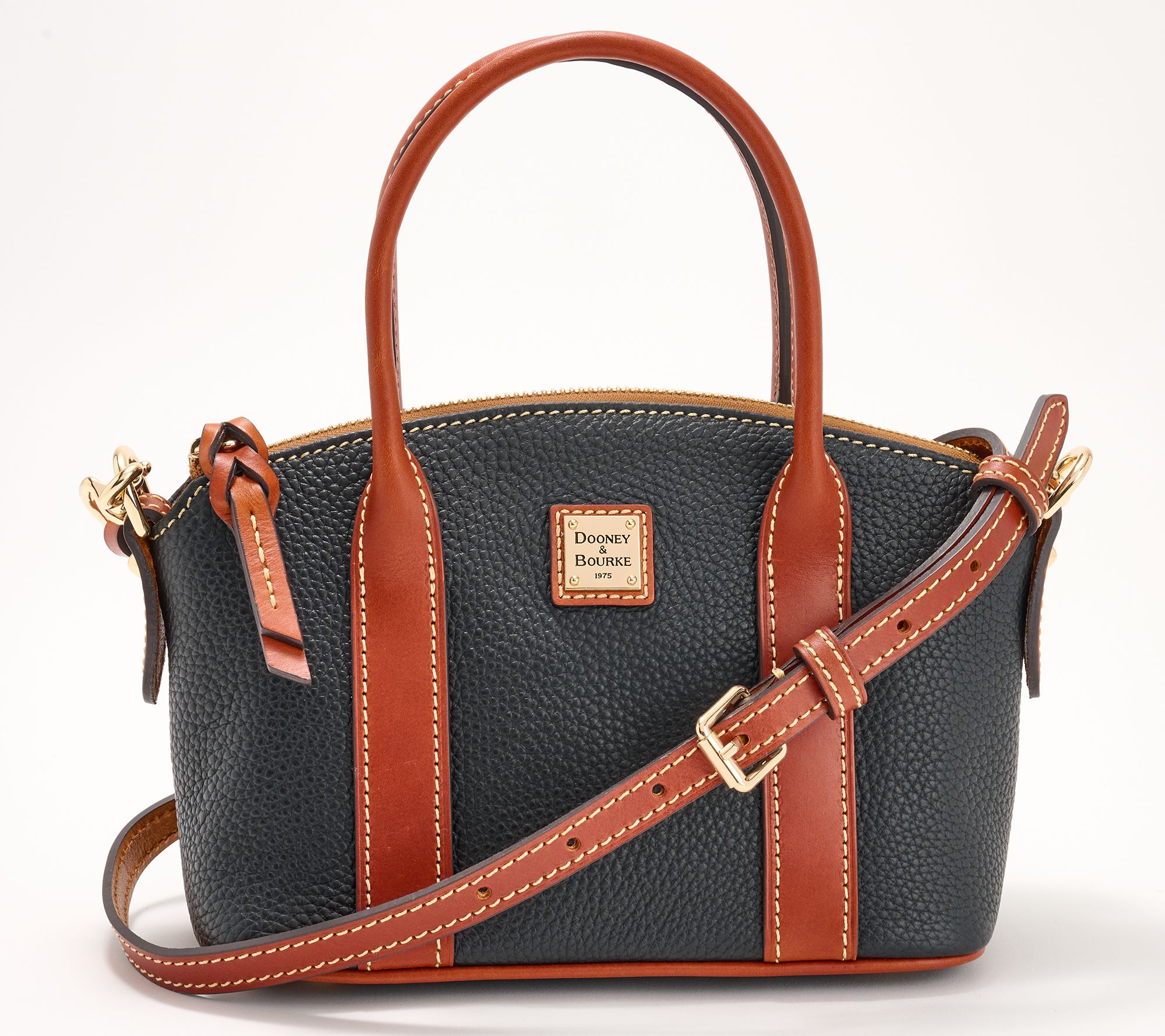Dooney & Bourke Pebble Leather Small Madeline Satchel