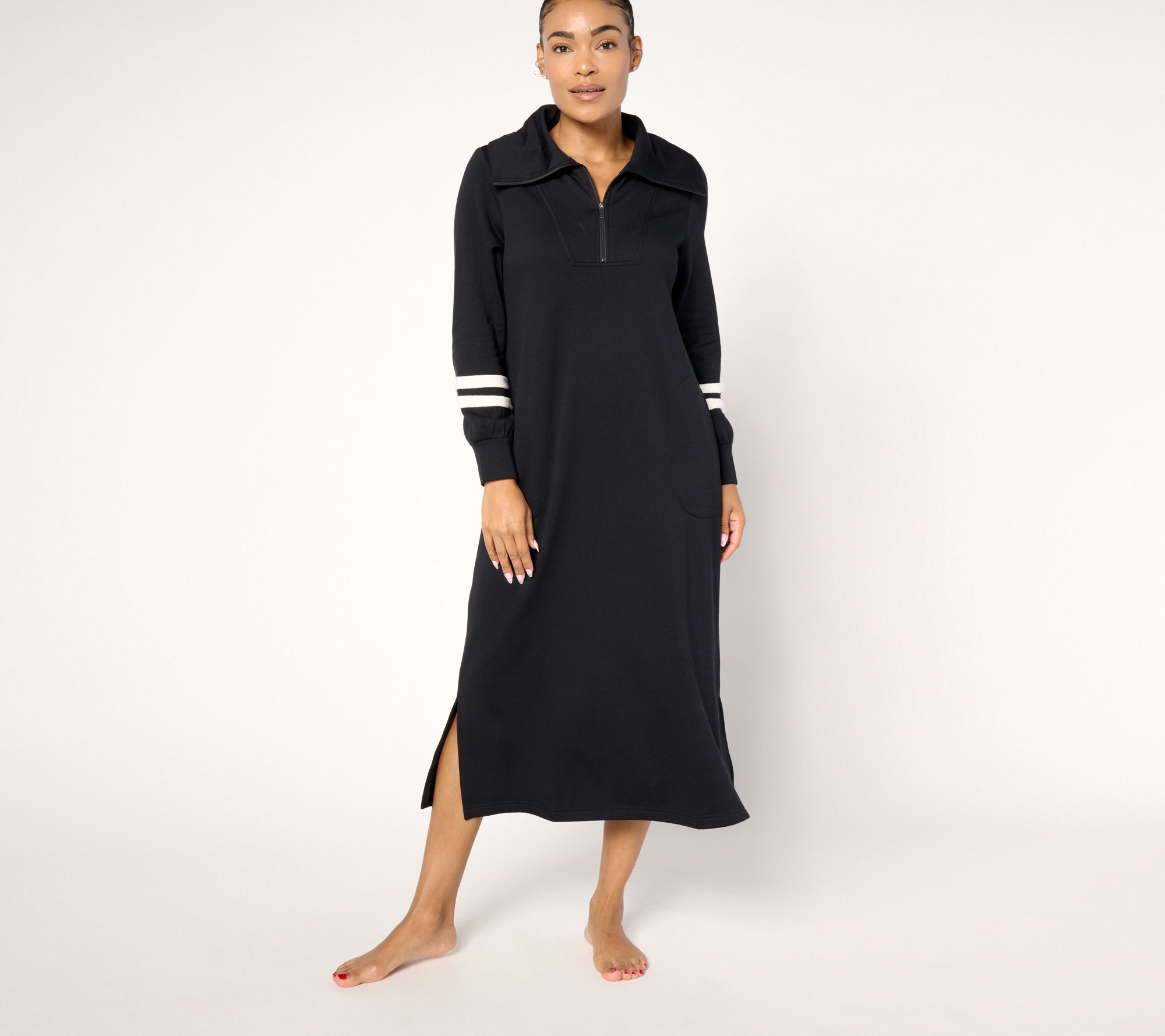 "As Is" Carole Hochman 48" Half Zip Lounger