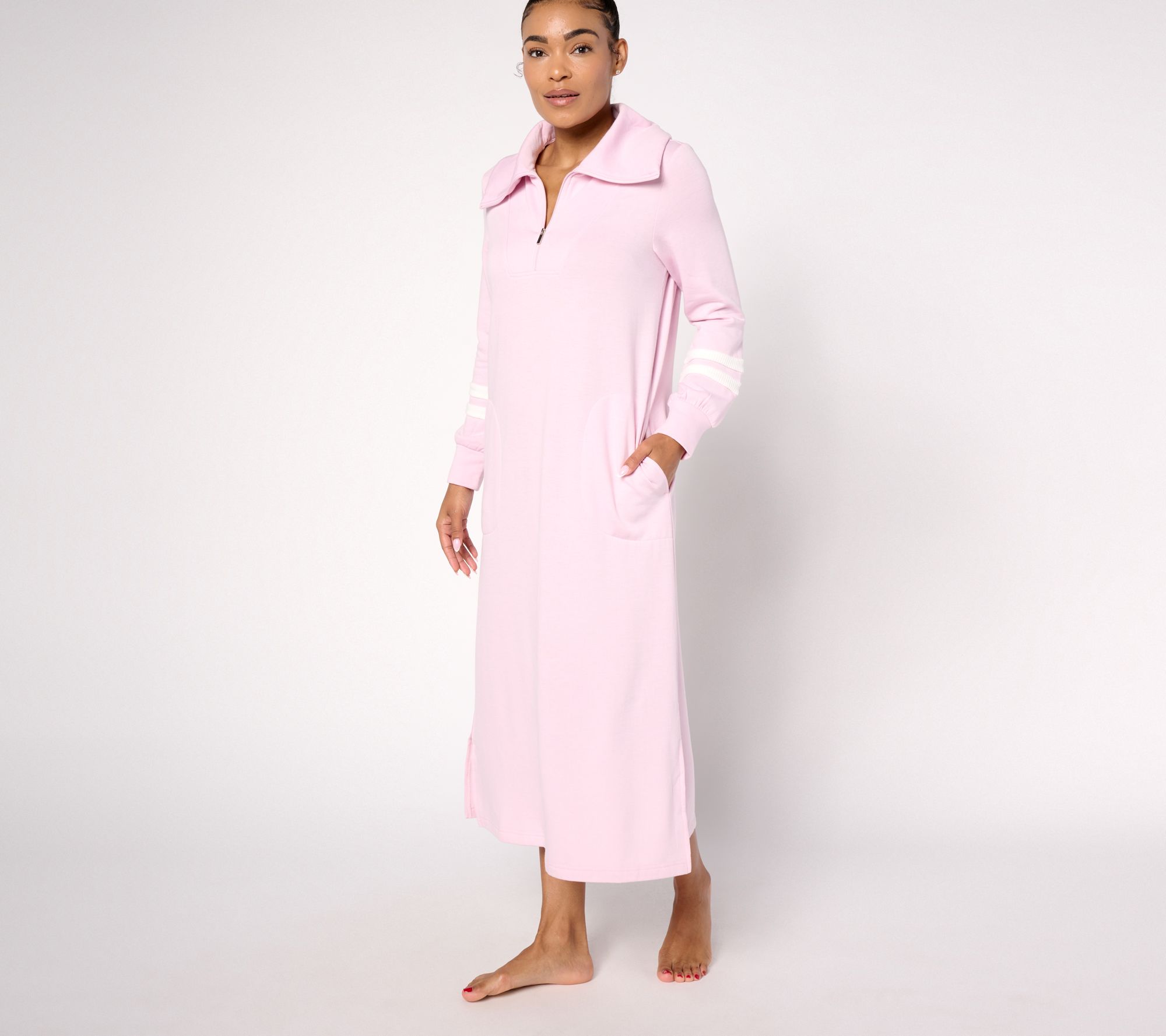 "As Is" Carole Hochman 48" Half Zip Lounger