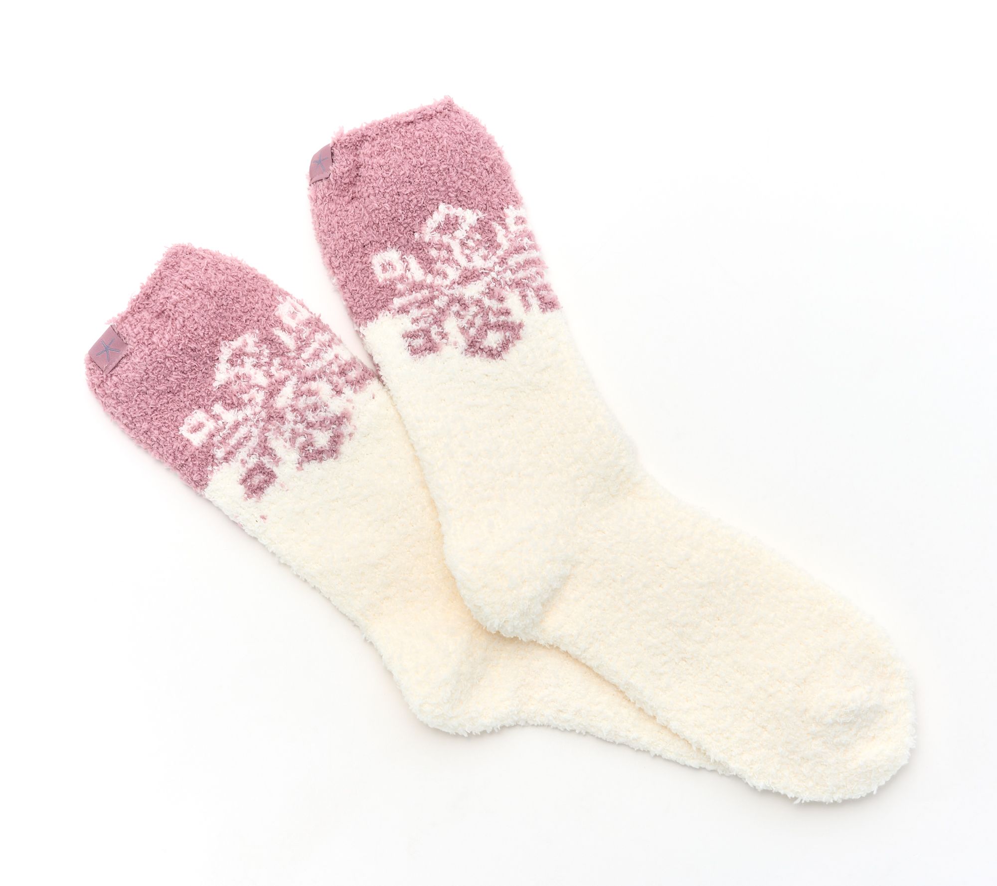 Barefoot Dreams CozyChic Snowflake Socks