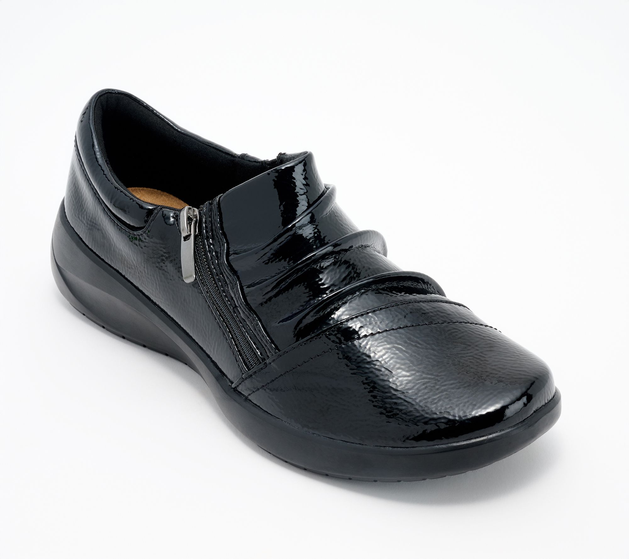 Clarks Collection Leather Slip-Ons -Kaetlyn Mila