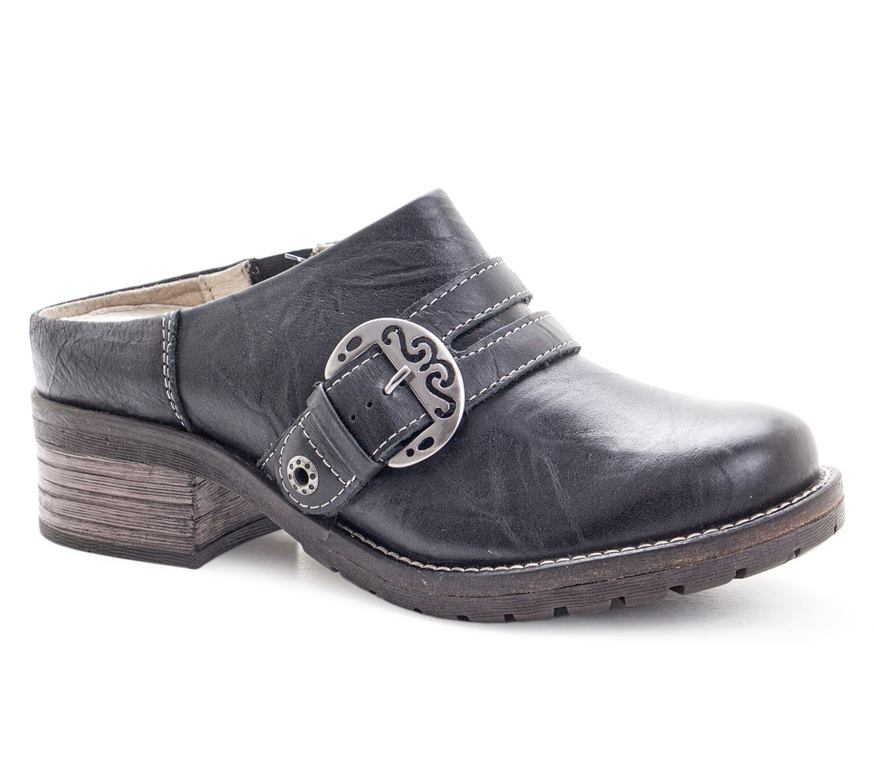 Dromedaris Leather Clog - Karina