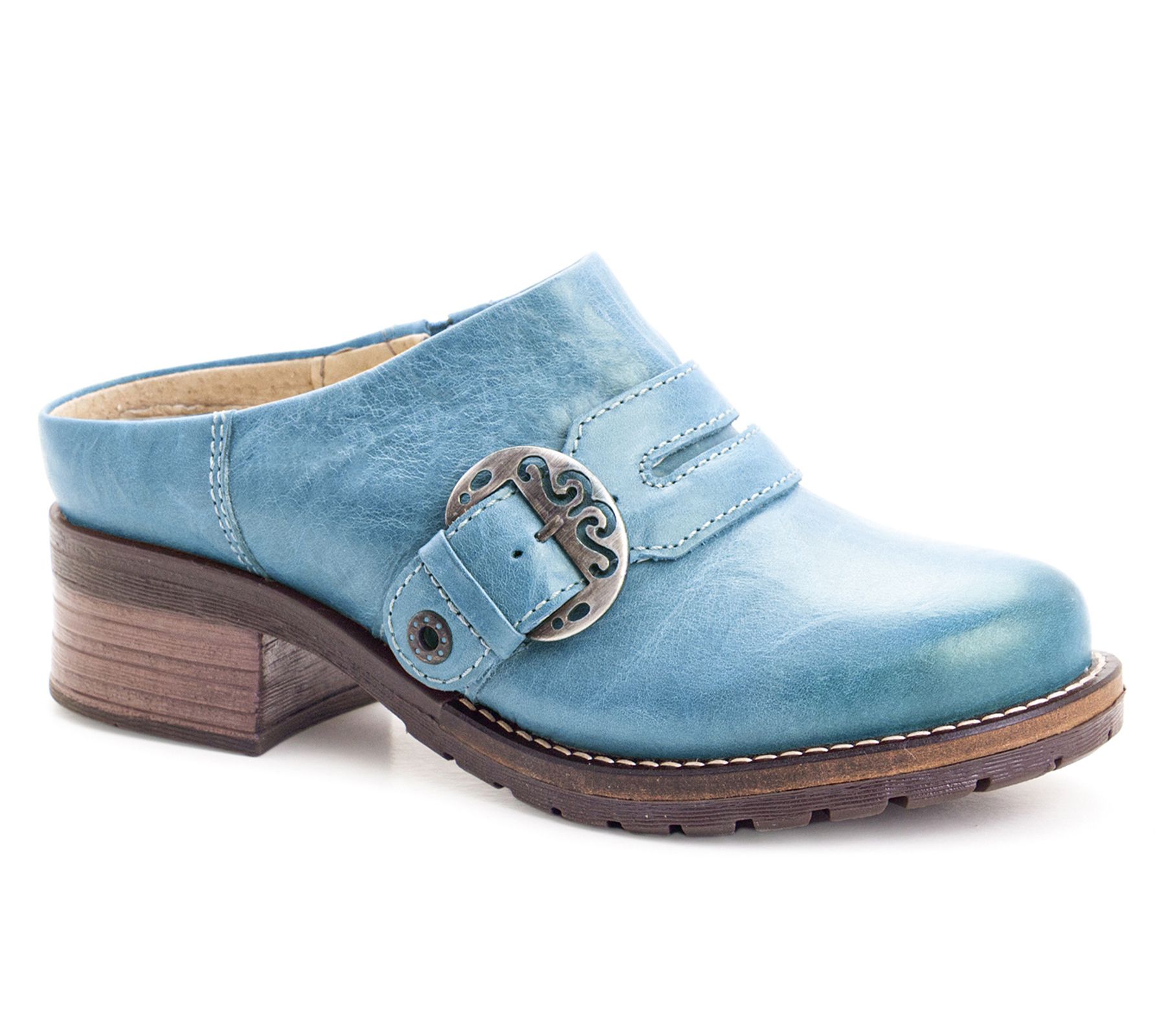 Dromedaris Leather Clog - Karina