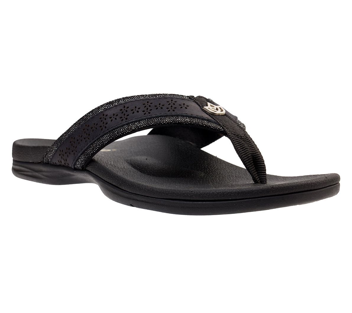Spenco Orthotic Leather Thong Sandals - Miramar