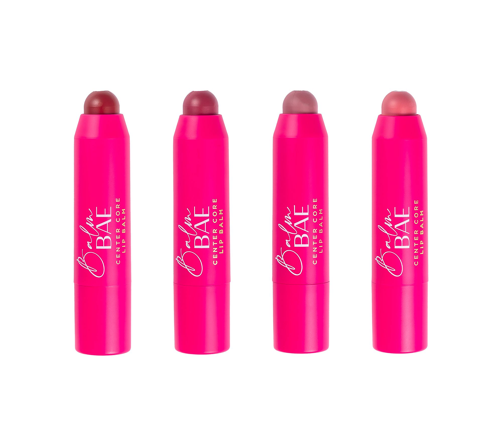 LWYA by Kim Gravel Balm Bae Center Core Lip Balm Quad