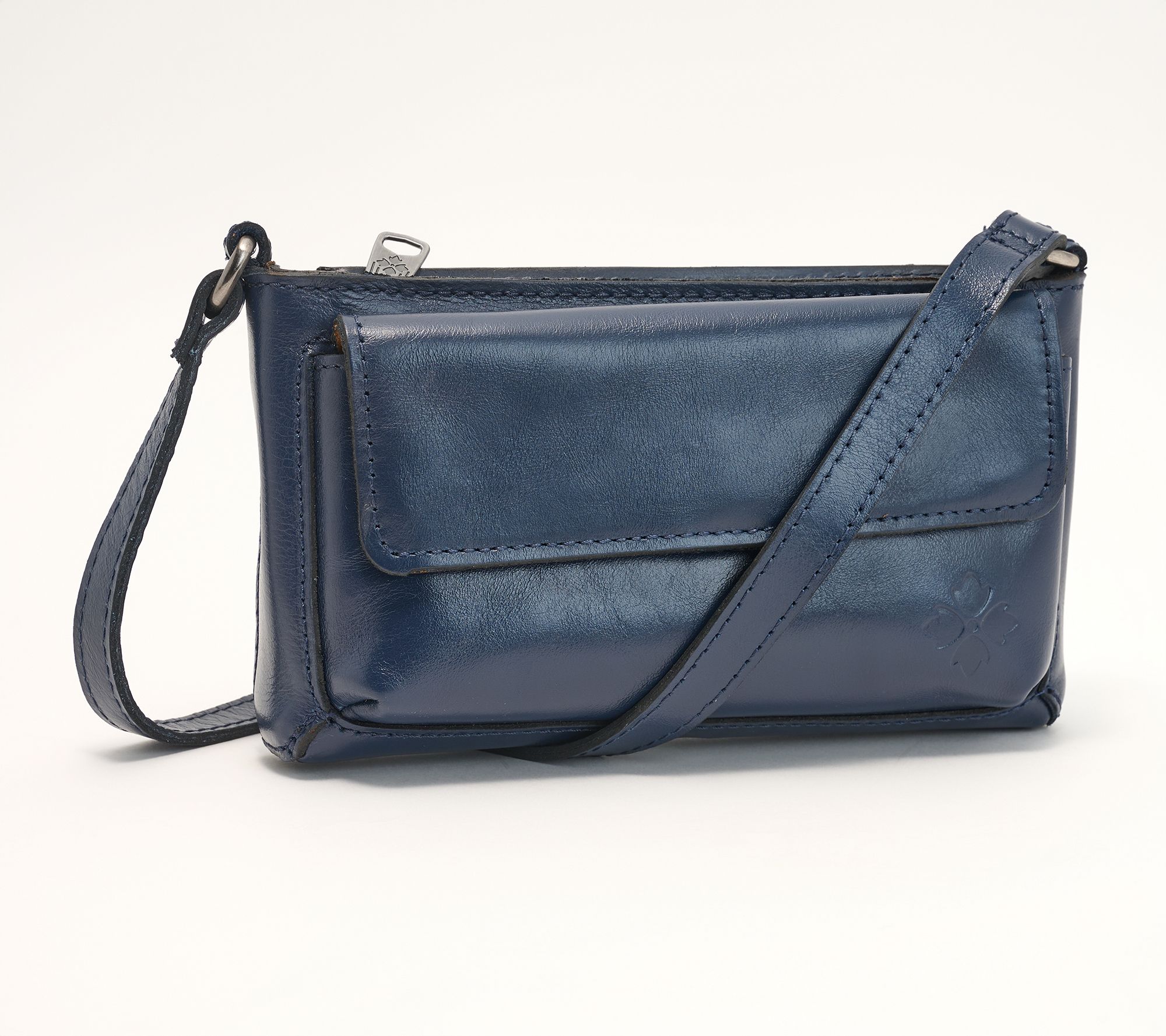 Patricia Nash Leather Dovera Phone Crossbody