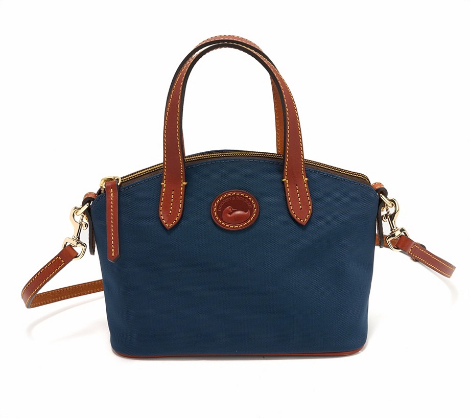 Dooney & Bourke Nylon Ruby Satchel with Crossbody Strap