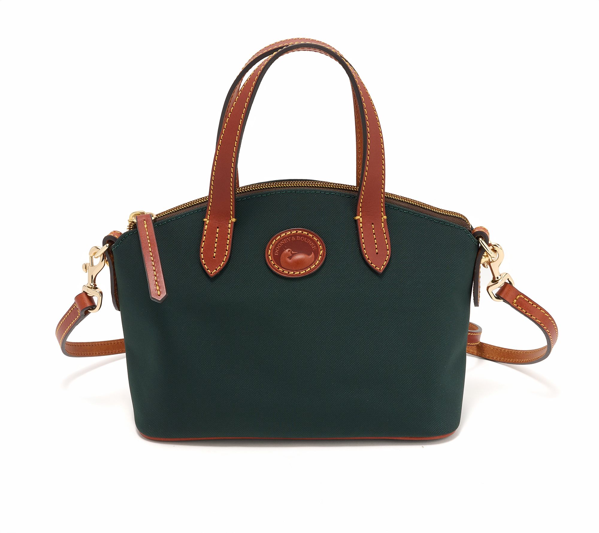 Dooney & Bourke Nylon Ruby Satchel with Crossbody Strap