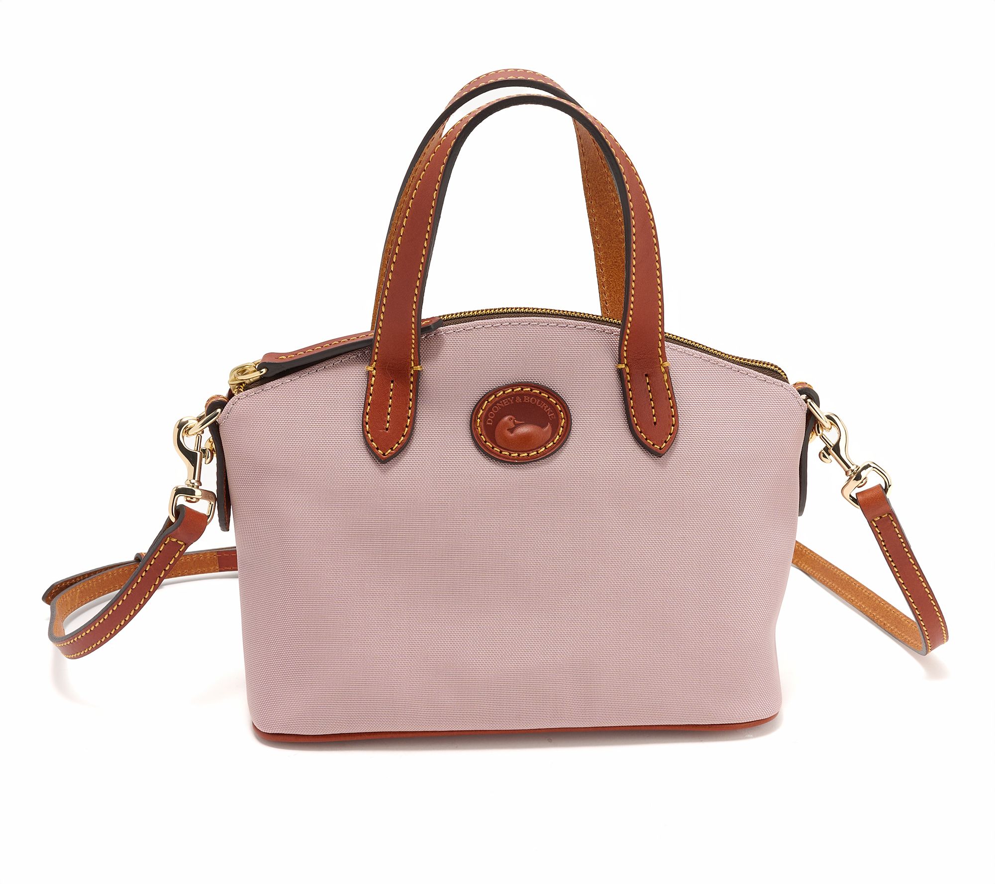 Dooney & Bourke Nylon Ruby Satchel with Crossbody Strap