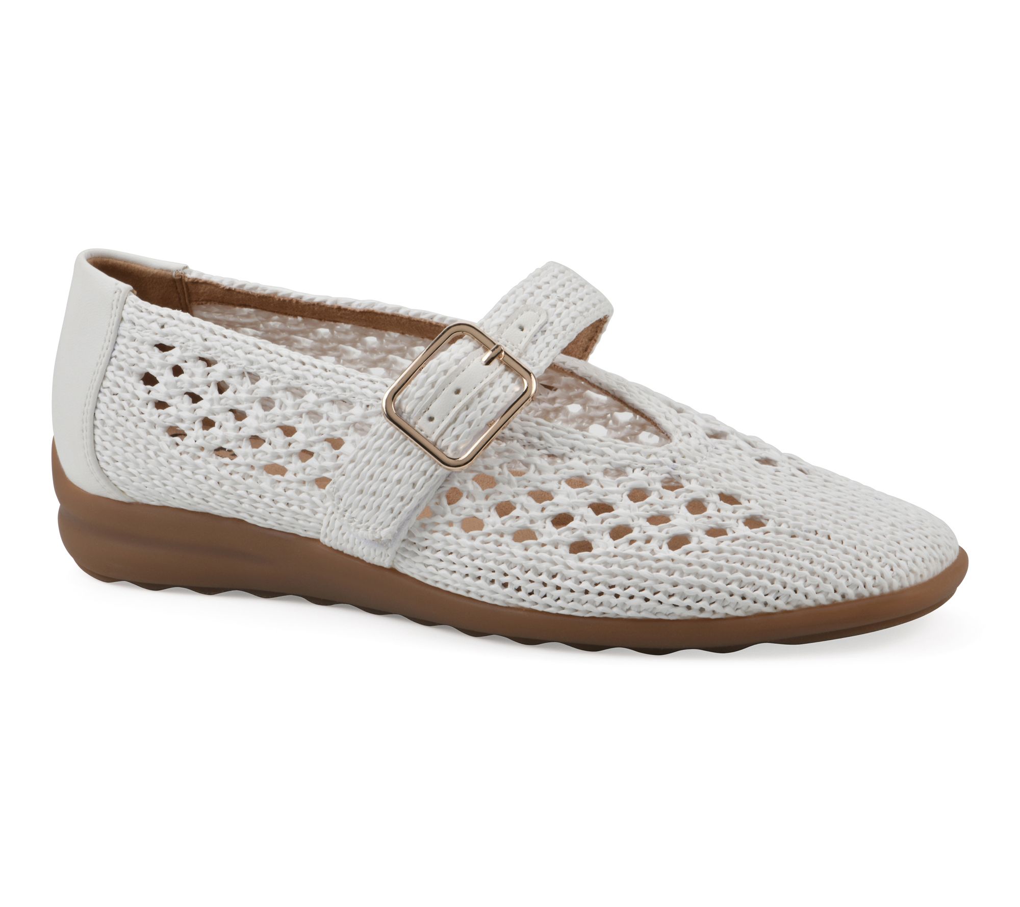 Cliffs by White Mountain Perforated Mary-Janes -Cordette
