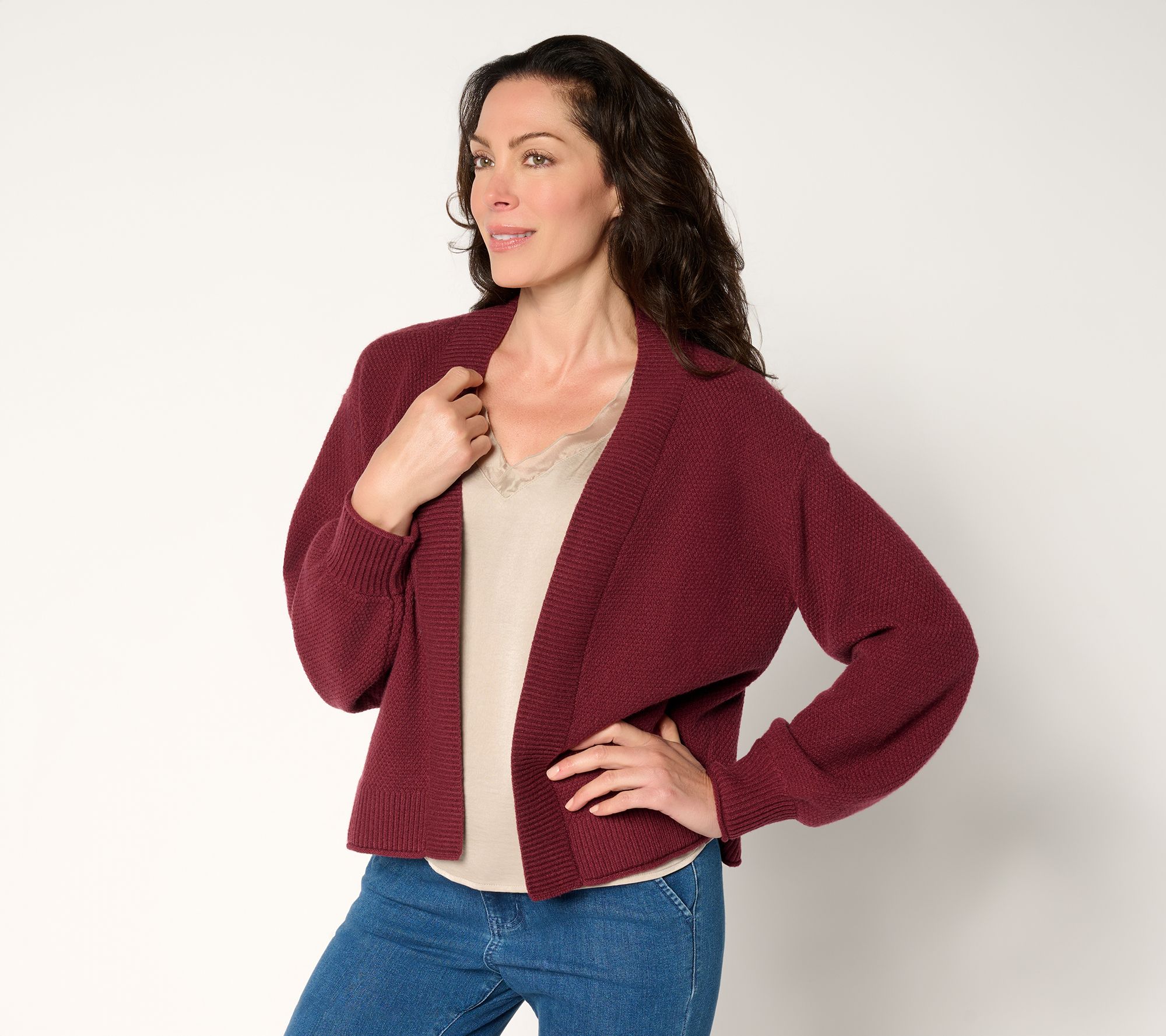 "As Is" Me by Jennie Garth Paloma Pebble Cardigan