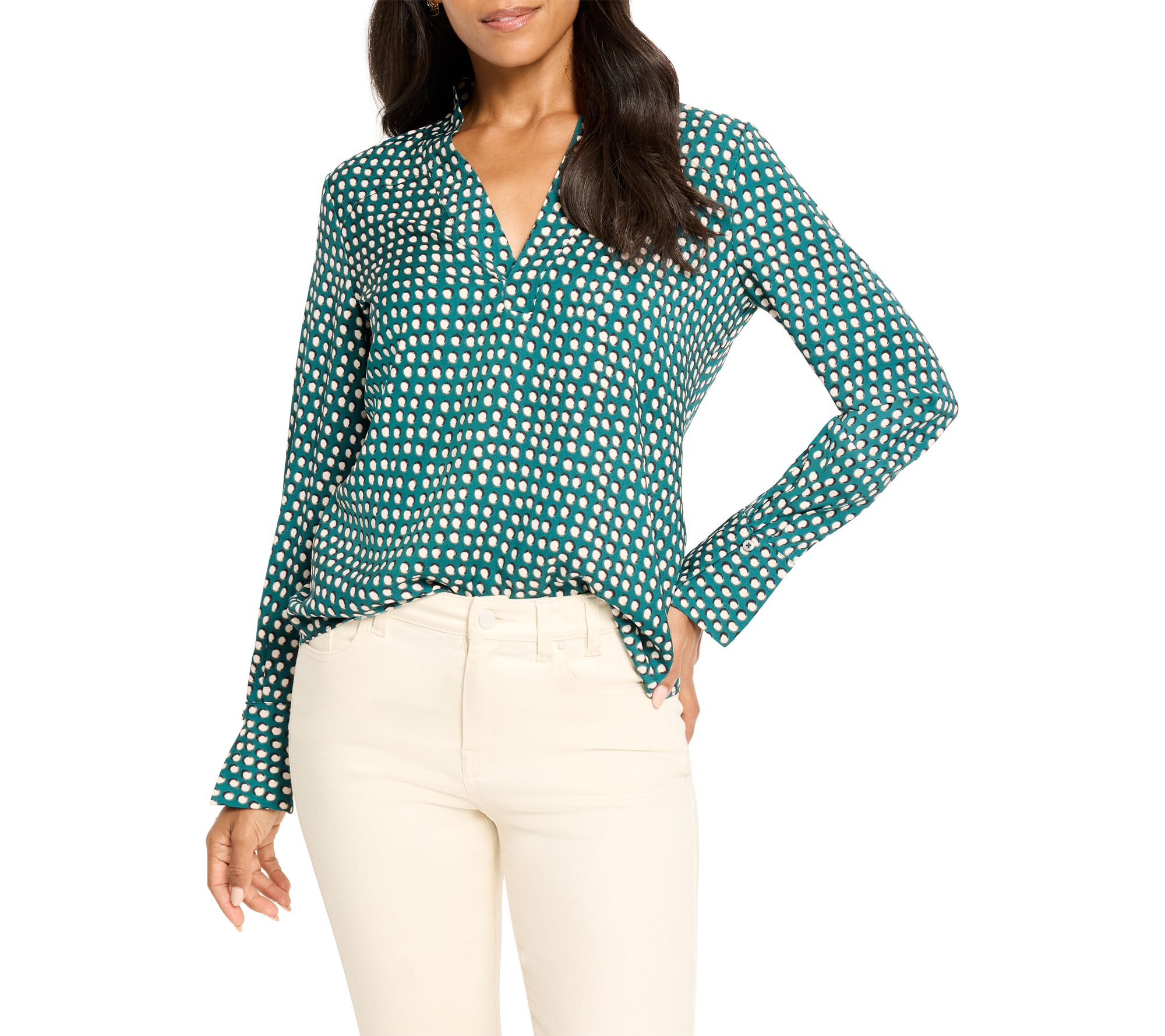 NIC+ZOE Shadow Dot Top