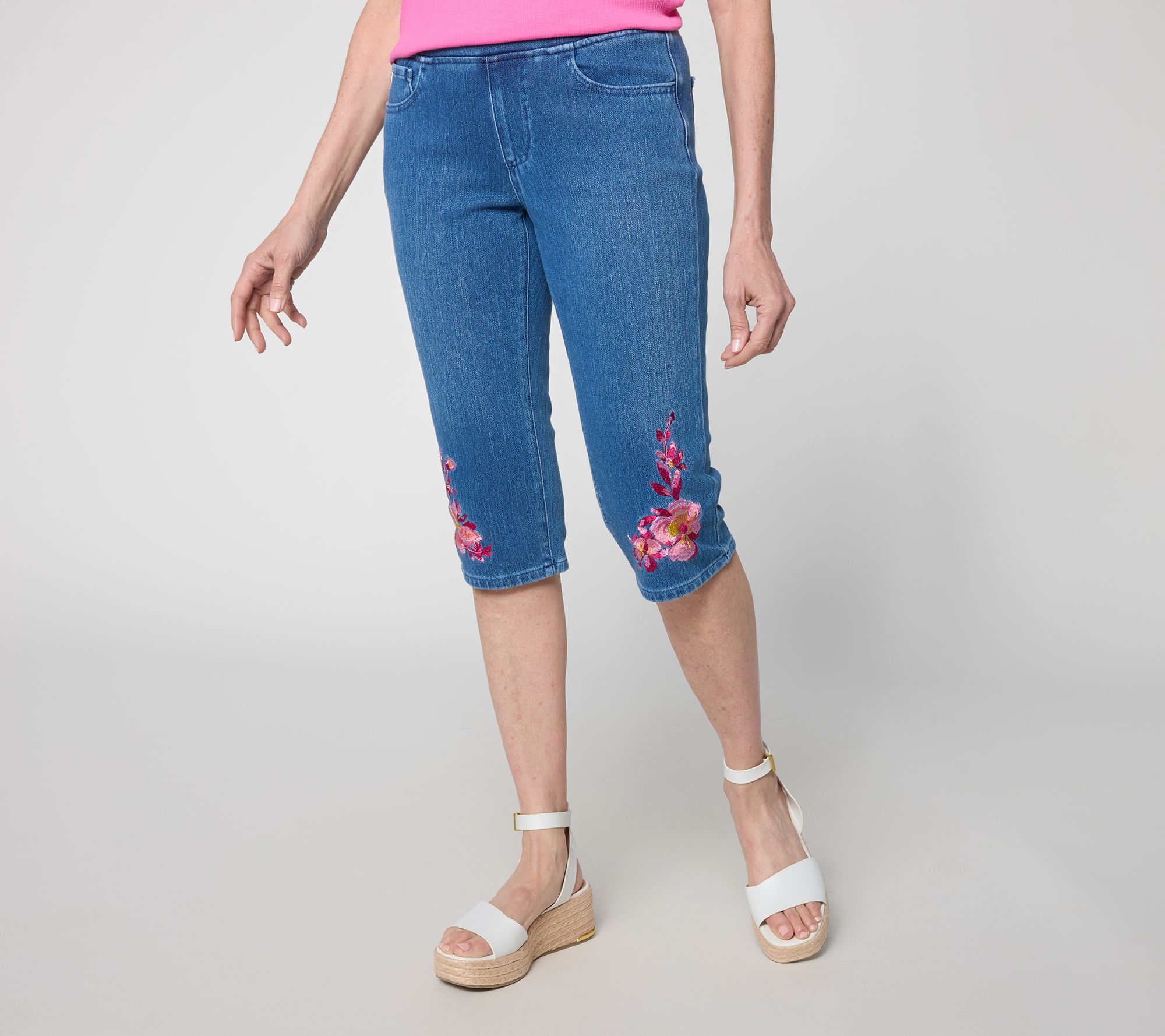 Belle by Kim Gravel Petite Flexibelle Floral Skimmer