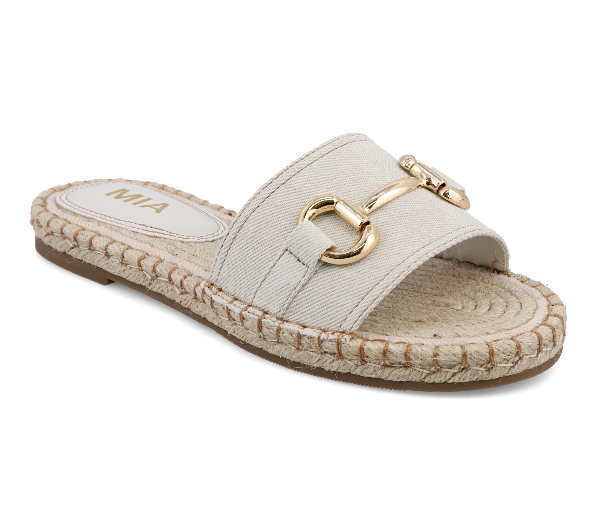 MIA Espadrille Slide Sandals - Cadiz