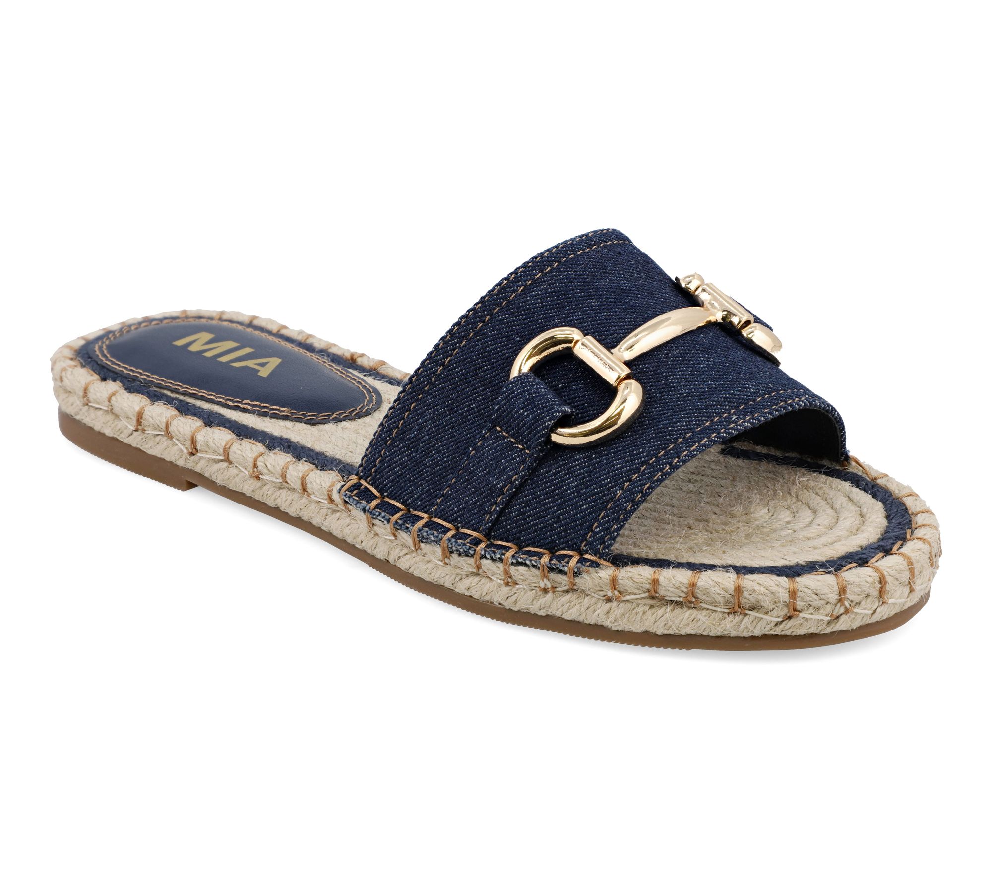 MIA Espadrille Slide Sandals - Cadiz