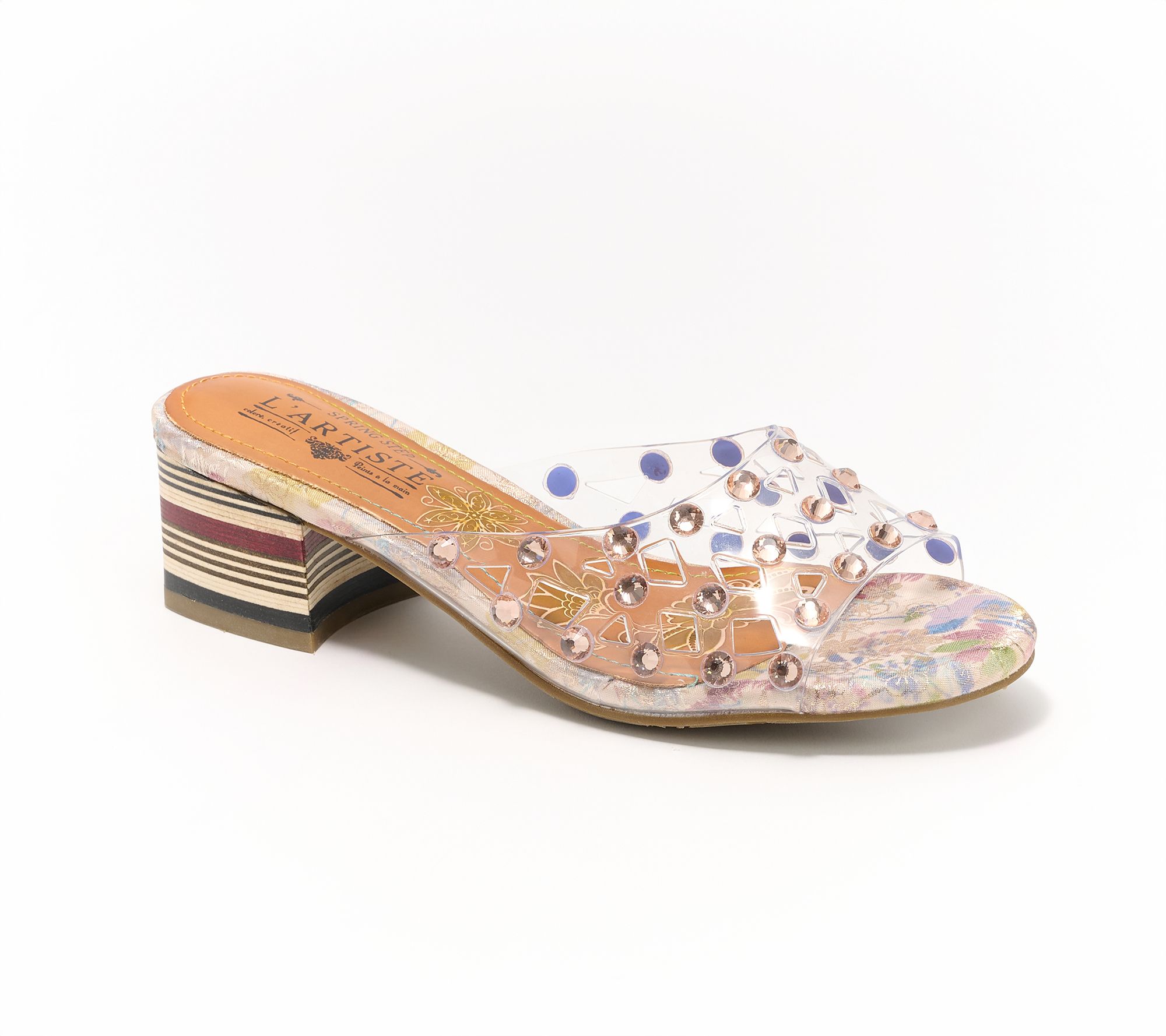 L'Artiste Block Heeled Sandals - OnTheRox