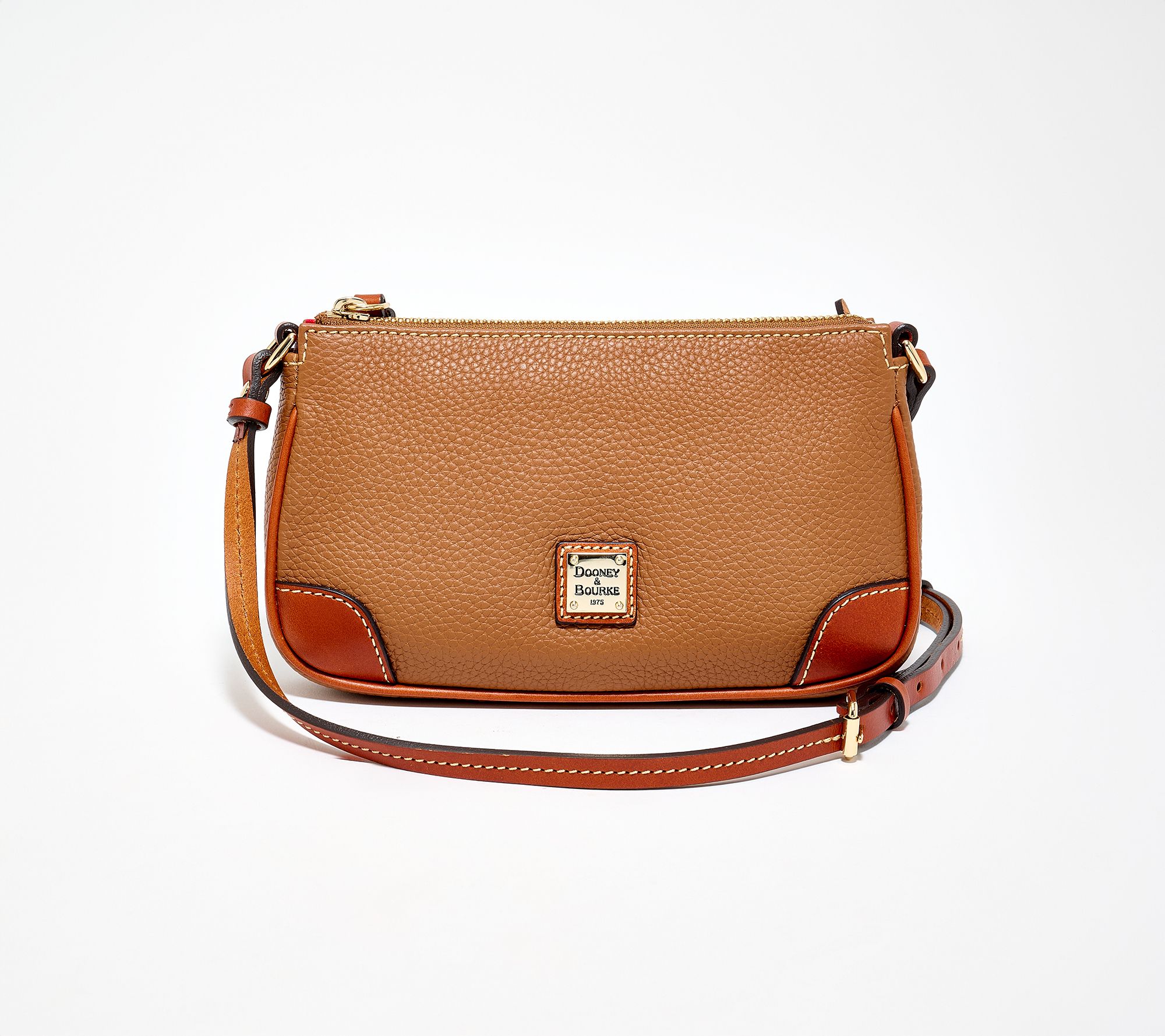 "As Is" Dooney & Bourke Pebble Leather Slim Crossbody