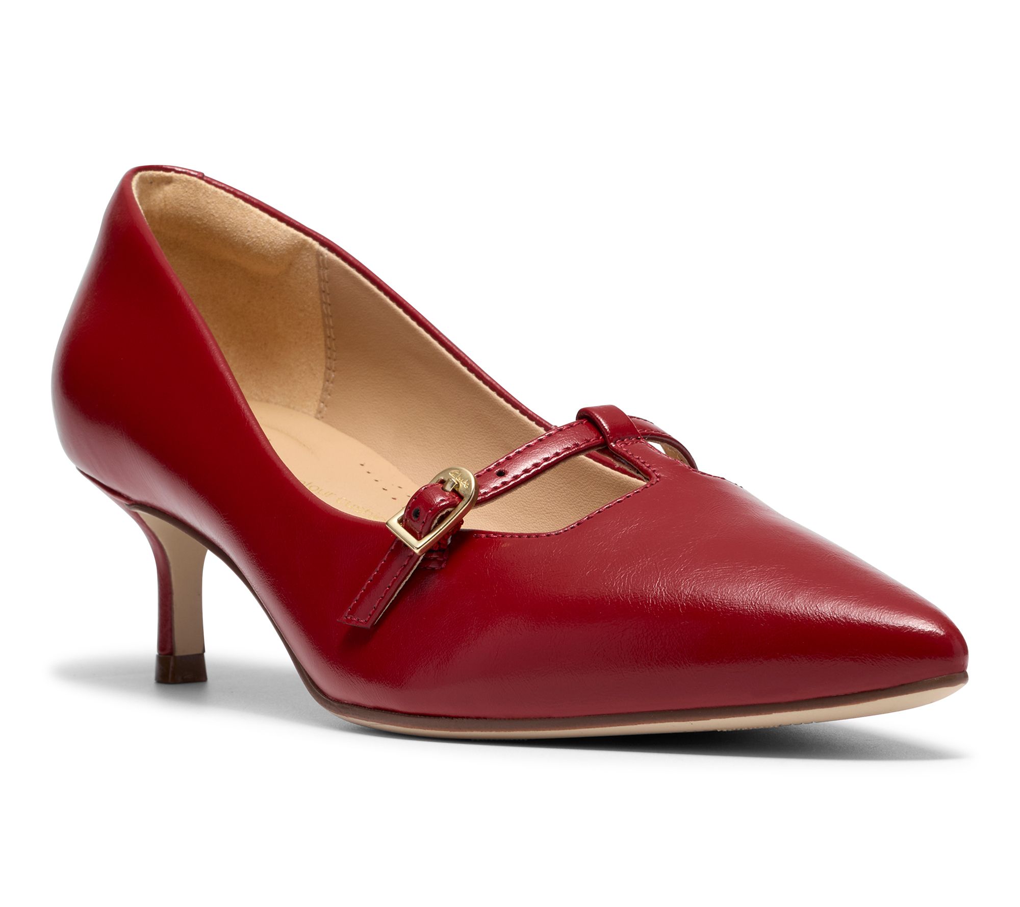 Clarks Signature Leather Pumps -Zarey Jane