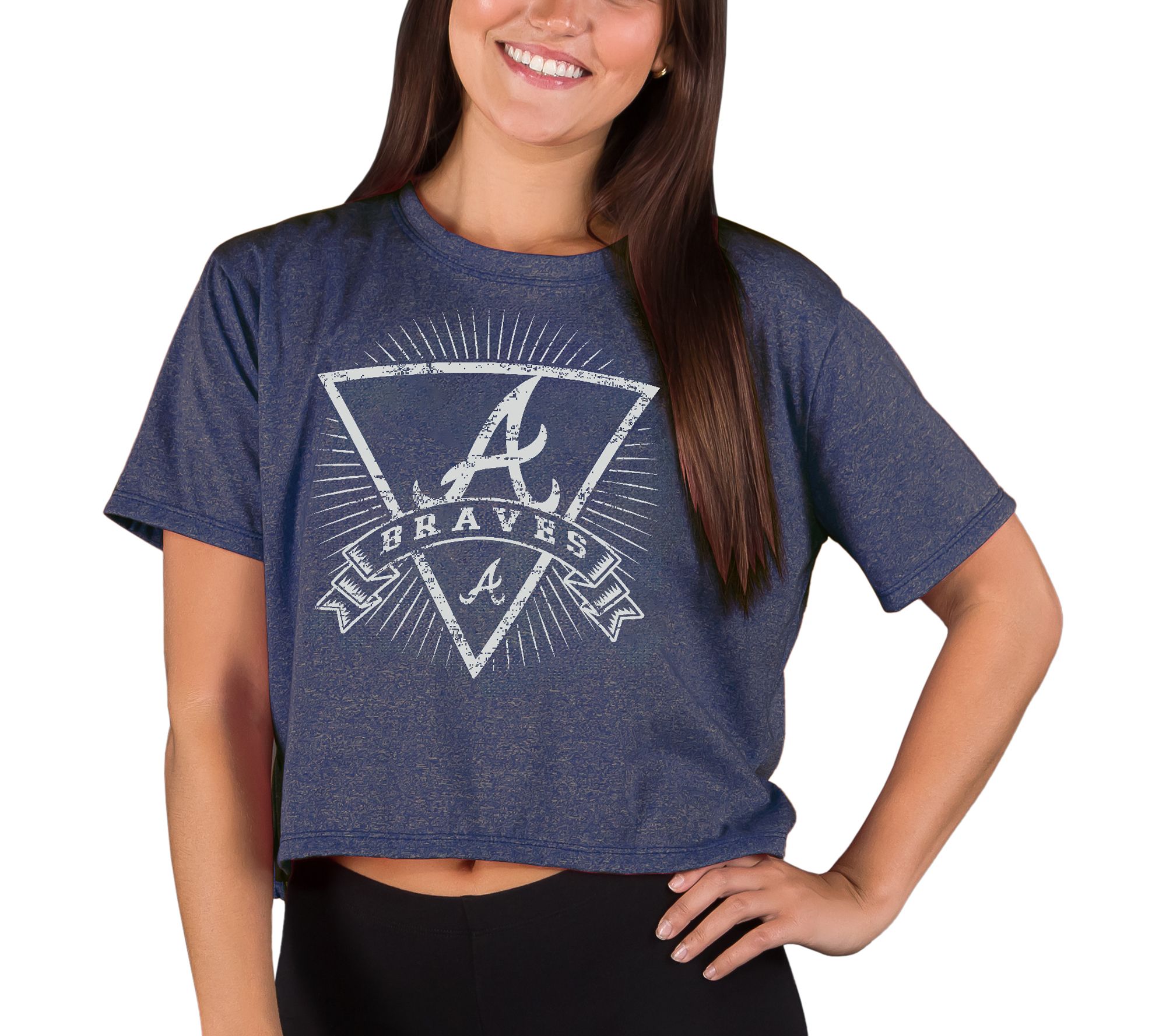 Concepts Sport MLB Quest Ladies Short Sleeve Tops