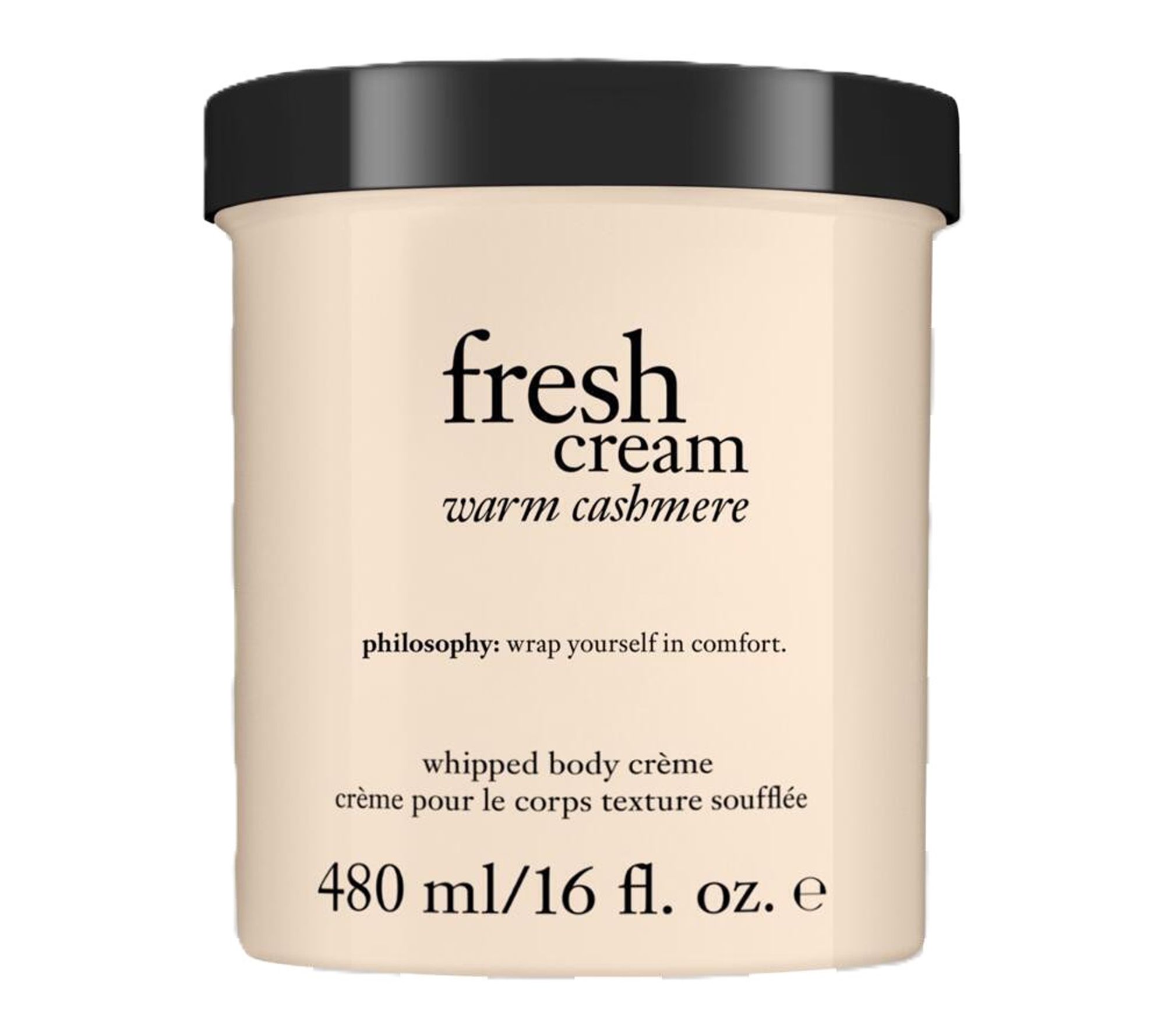 philosophy 16oz fresh cream warm cashmere whipped body creme