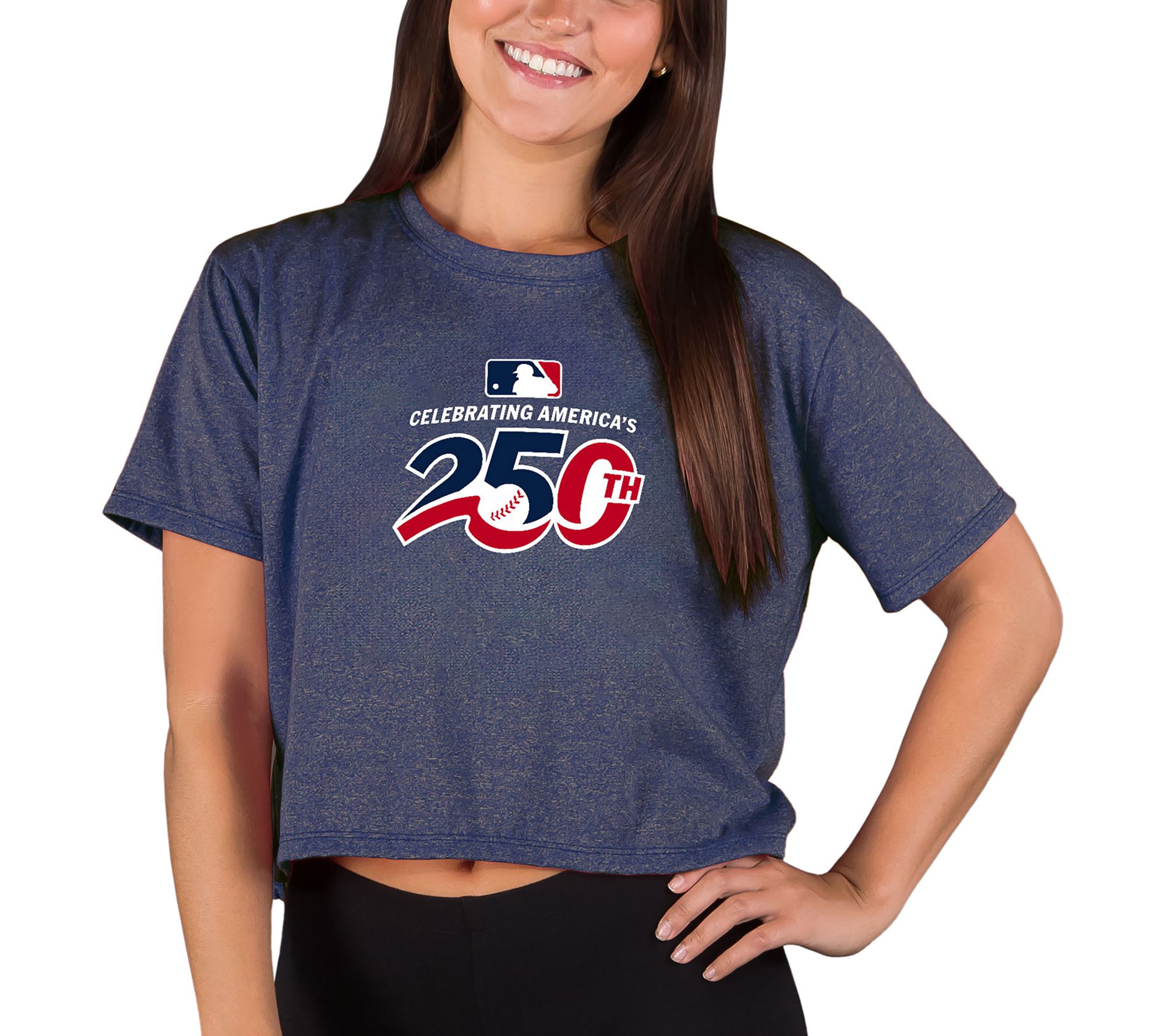 Concepts Sport Quest Ladies Short Sleeve Top MLB 250 - QVC.com