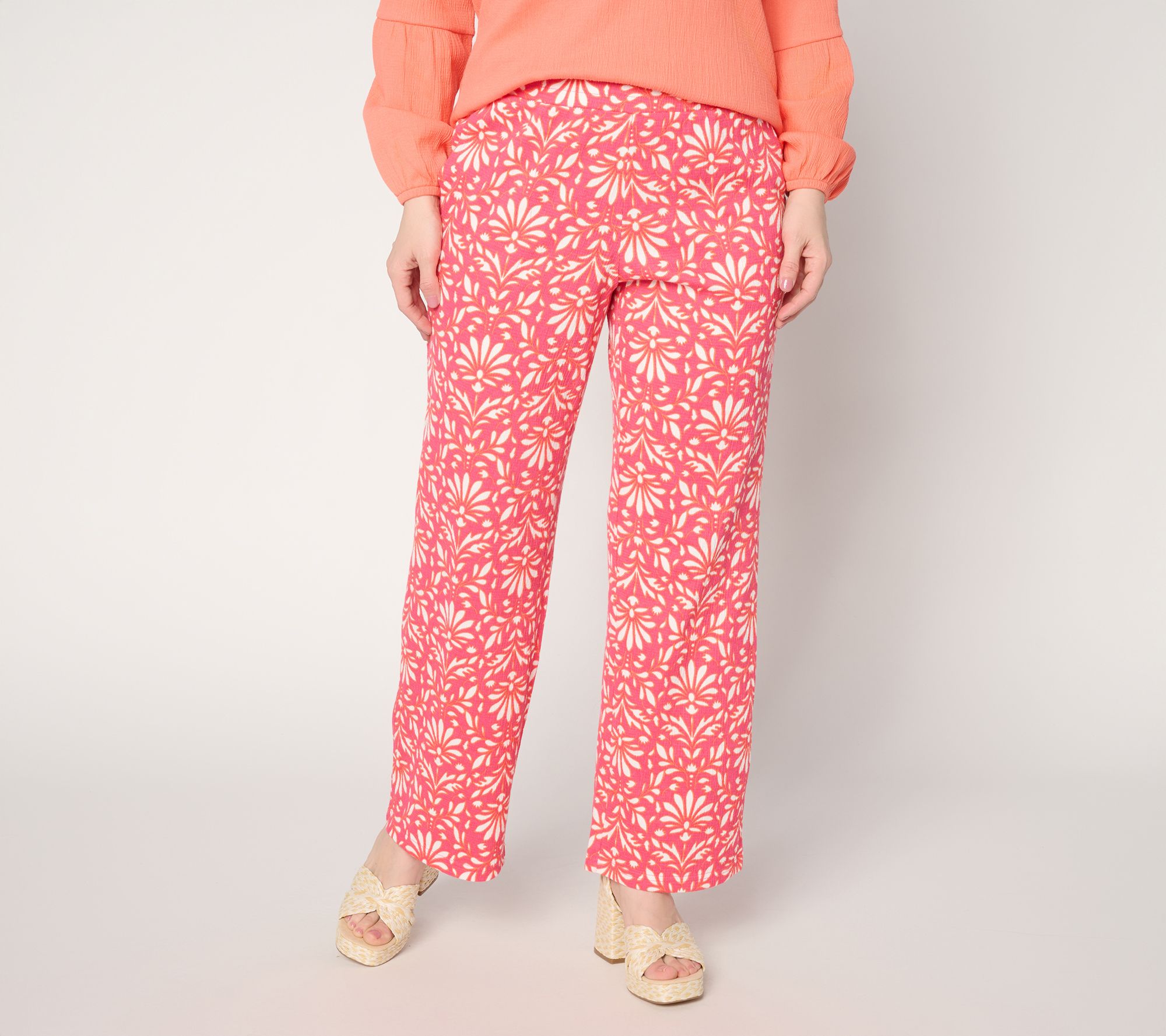 "As Is" Belle by Kim Gravel Pet Packabelle Olympus Petals Relaxed Pant