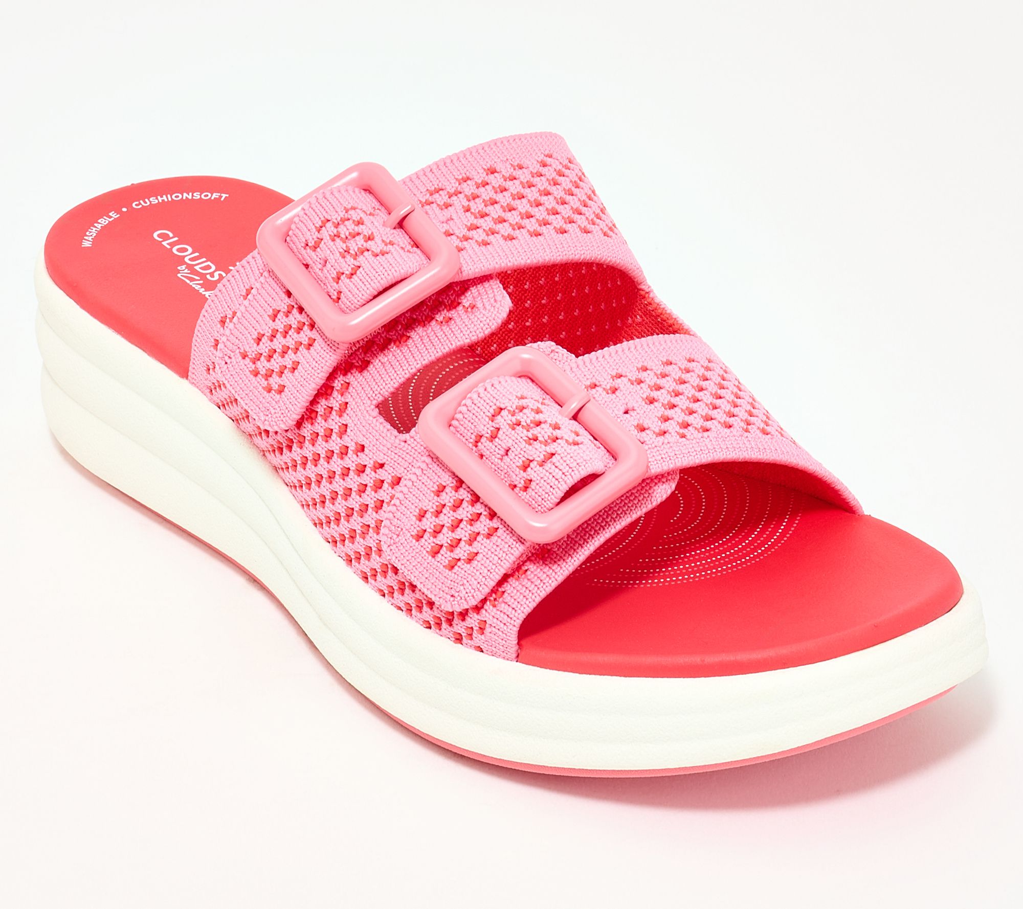 "As Is" Clarks Cloudsteppers Slide Sandals - Drift Faye