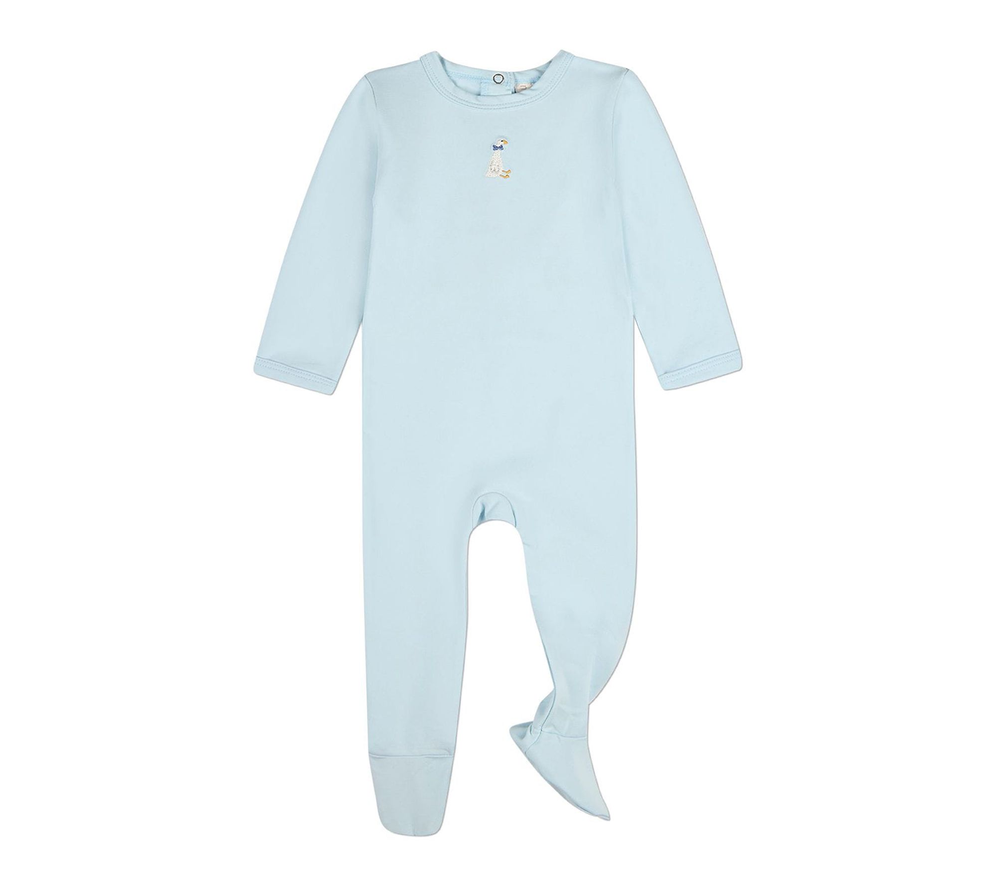 MiniMoi Boy's Sitting Goose Footie