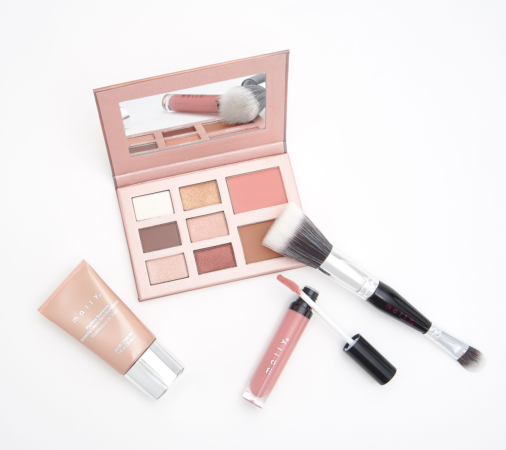 (QVC) Beauty iQ Mally Get Your Glow On! 4Piece Kit