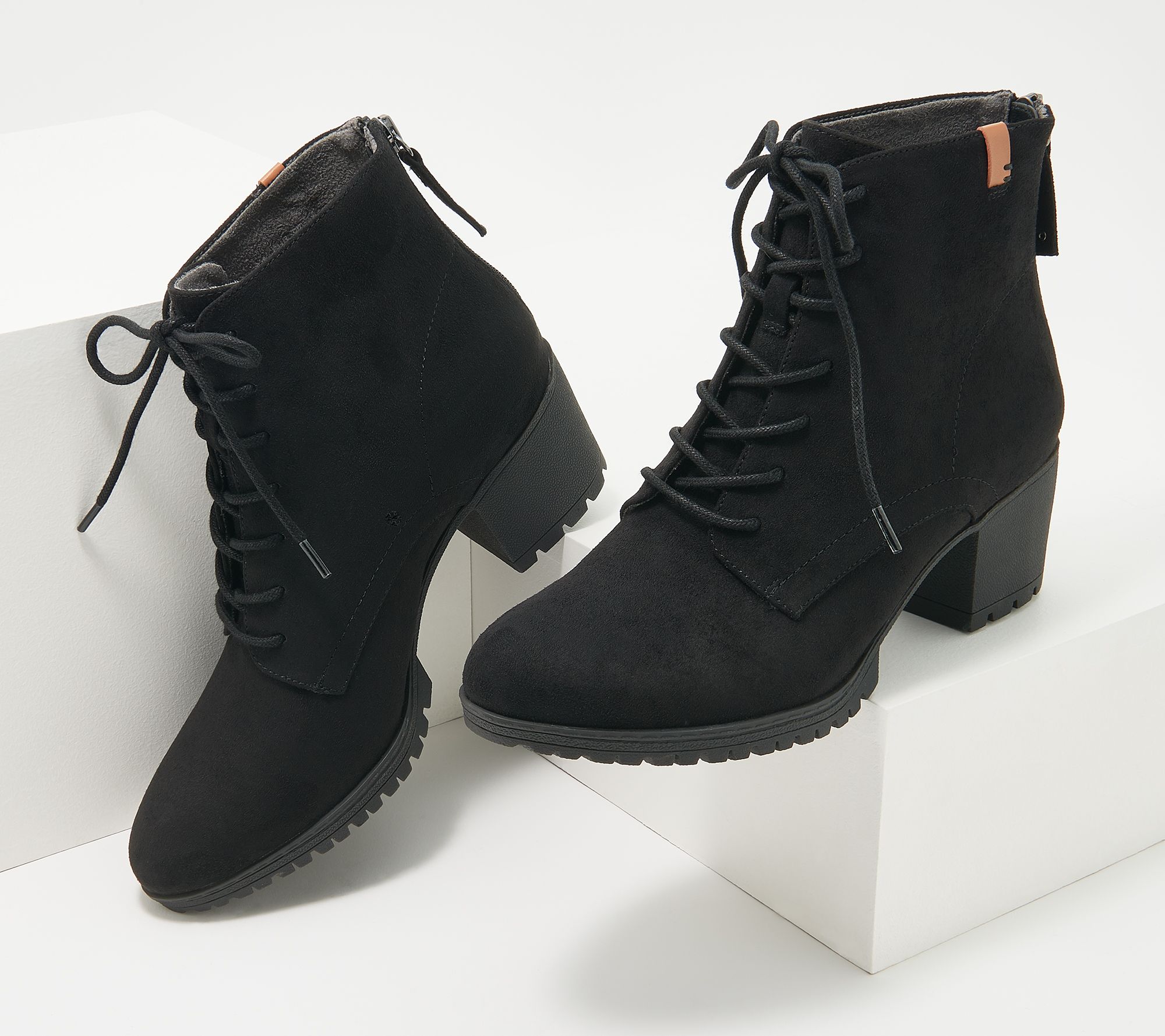 black ankle boots very