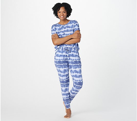 Koolaburra by UGG Petite Stretch Modal Relaxed Tee and Jogger Set