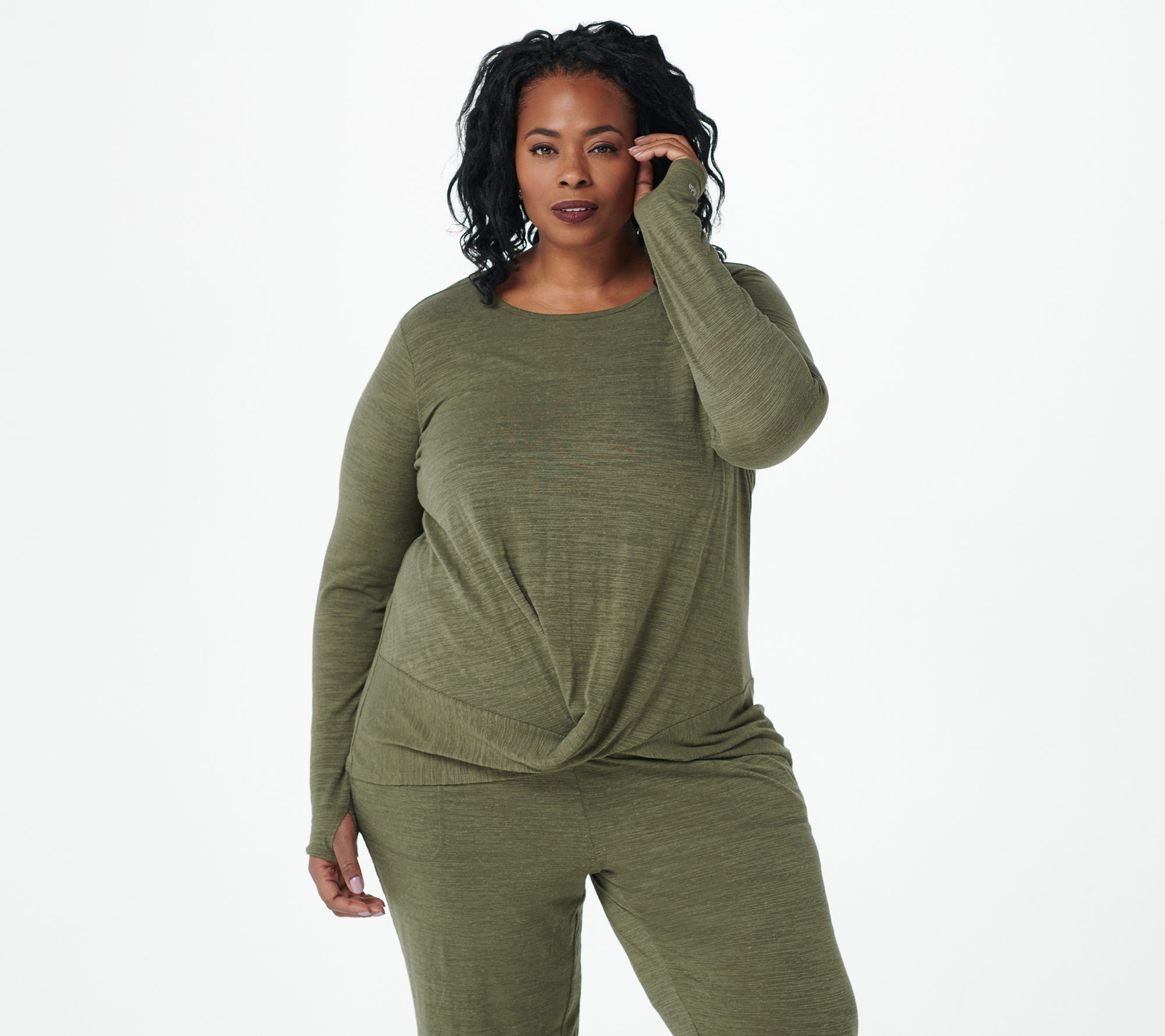 "As Is" zuda ZAir Twist Front Top