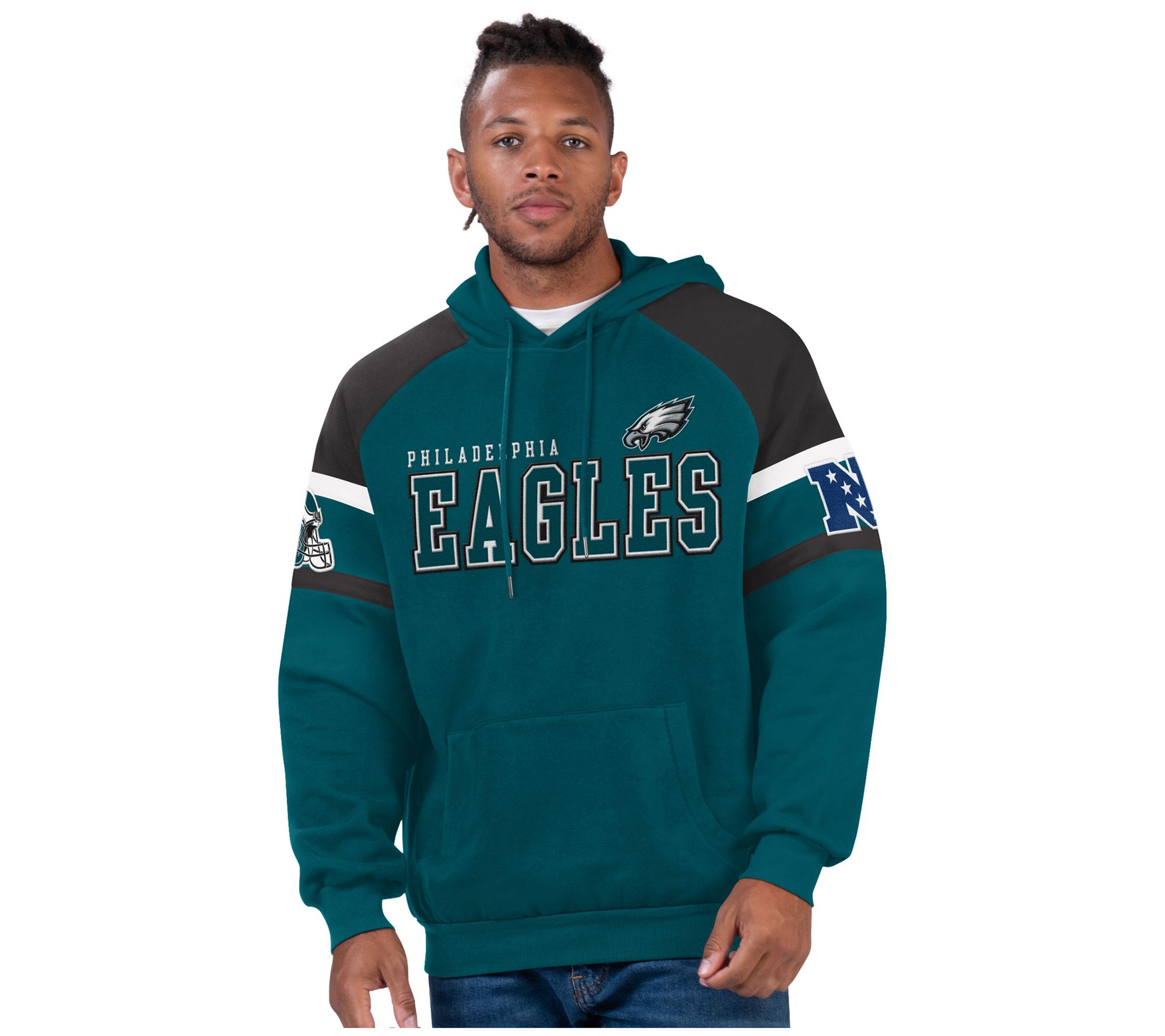 NFL Pullover Colorblock Hooded Sweatshirt